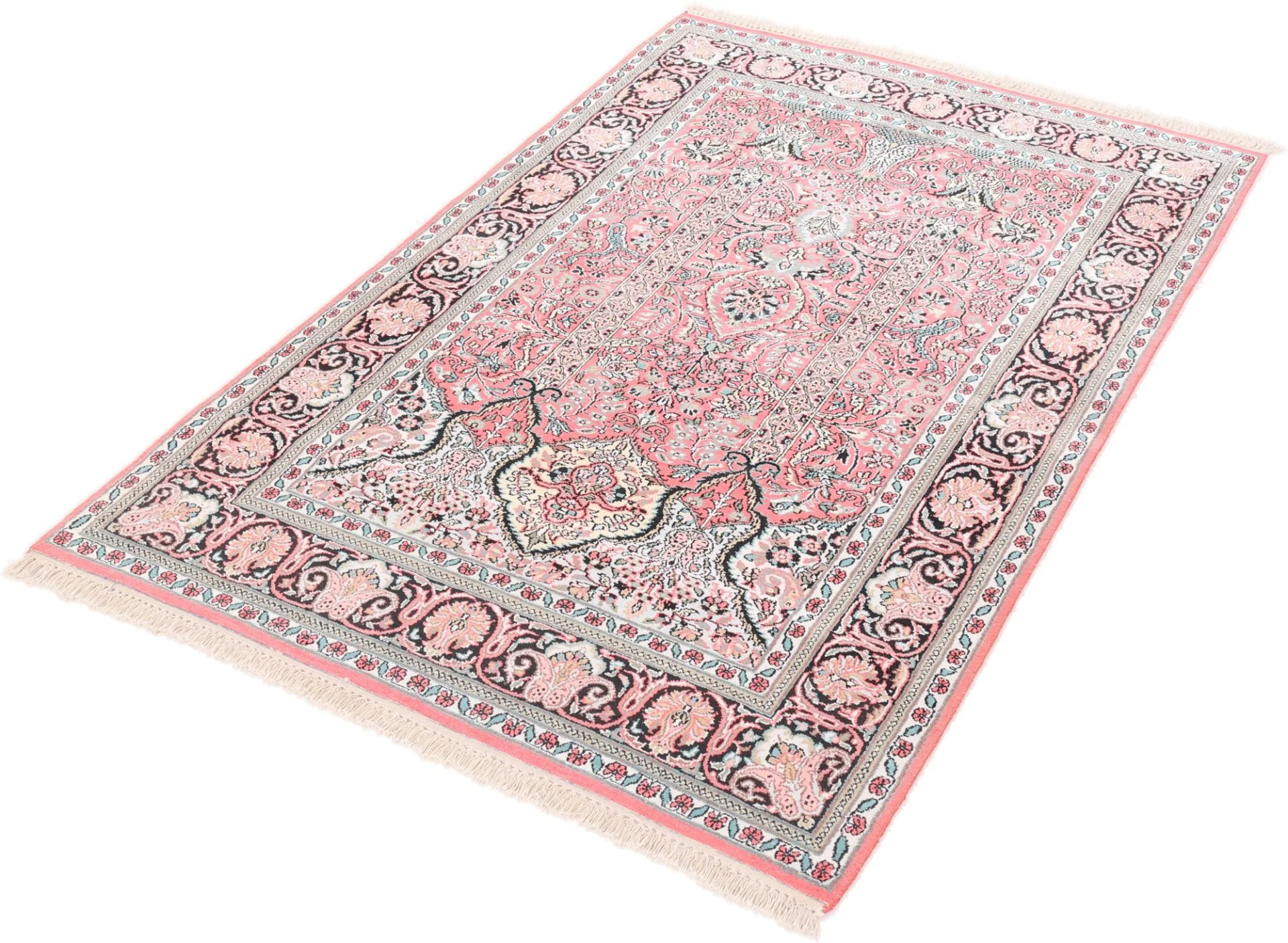 Handgeknüpfter Orientteppich, 187 × 121 cm, Wolle