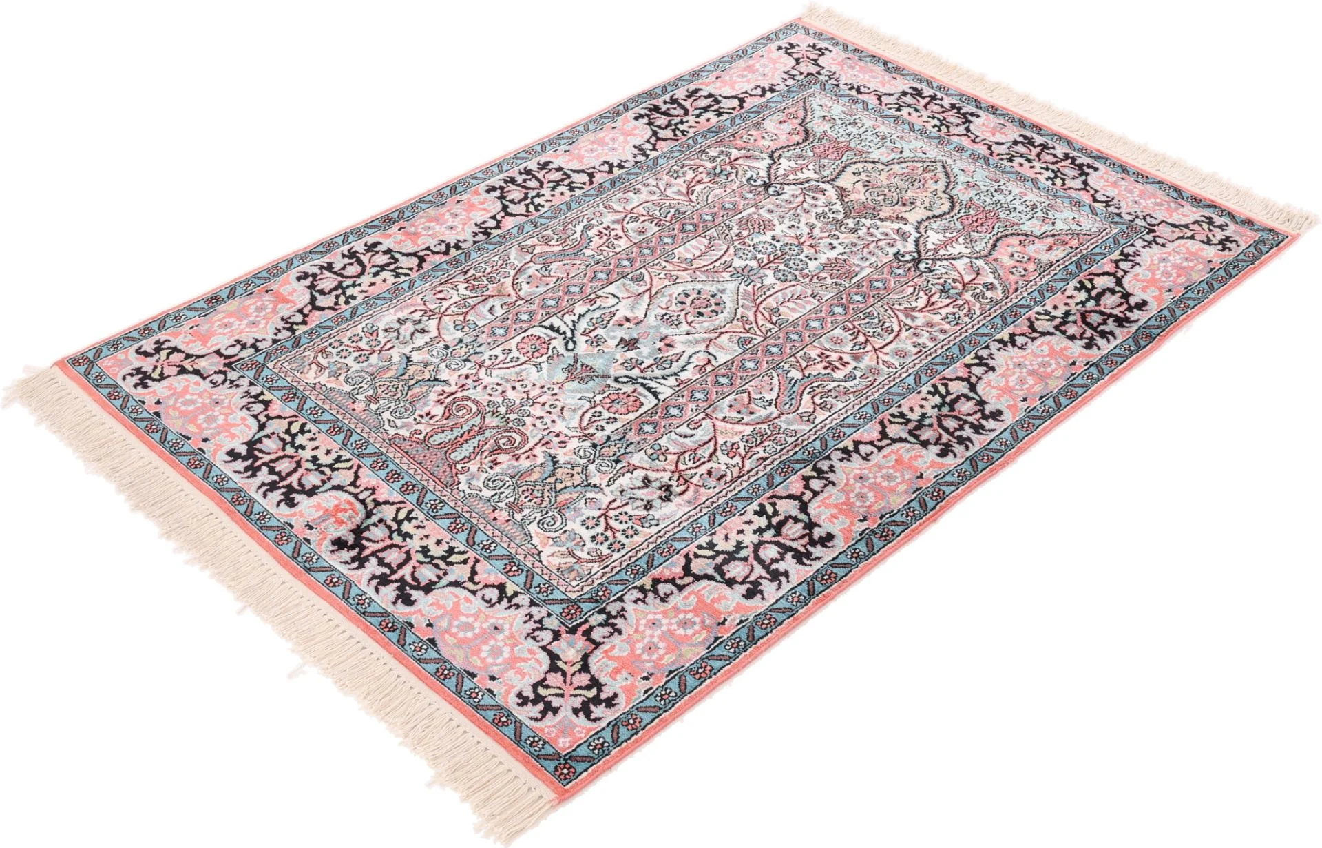Orientteppich 180 × 120 cm aus Wolle, handgeknüpft
