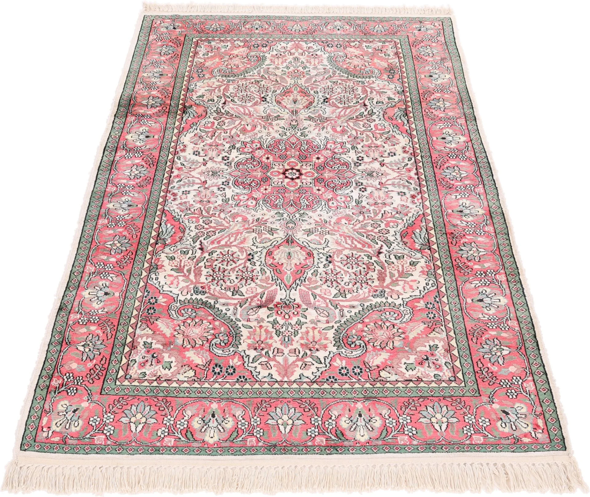Orientteppich 182 × 123 cm aus Wolle, handgeknüpft