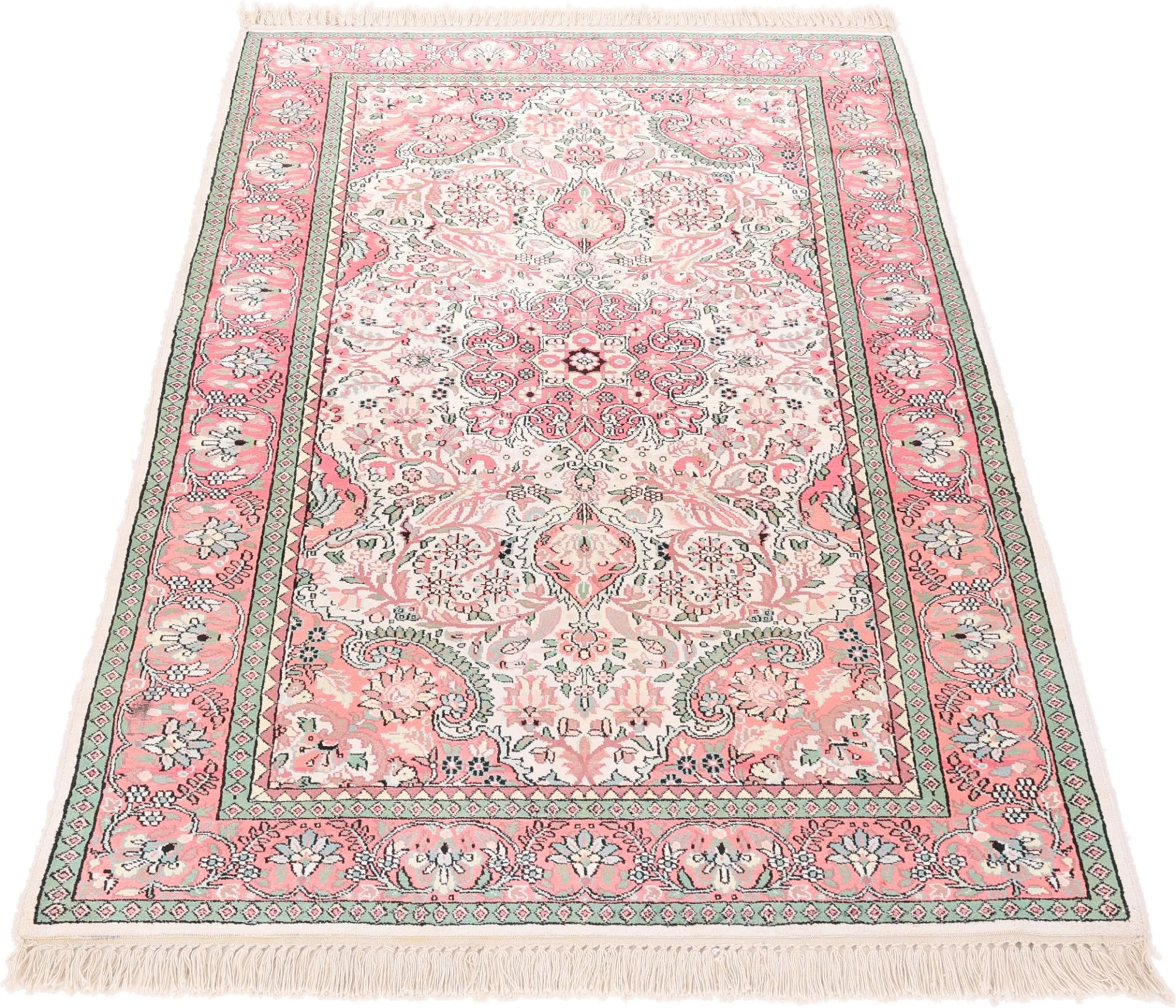 Orientteppich 182 × 123 cm aus Wolle, handgeknüpft