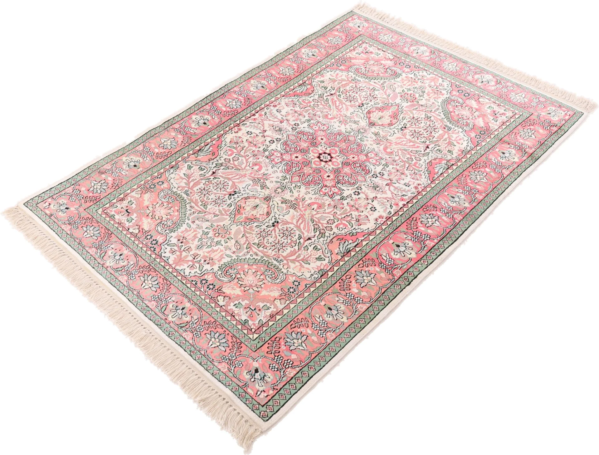 Orientteppich 182 × 123 cm aus Wolle, handgeknüpft