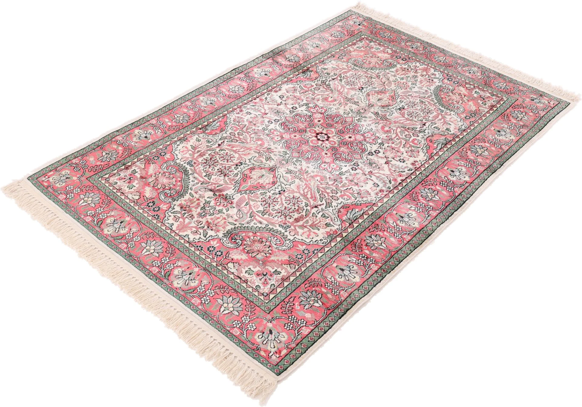 Orientteppich 182 × 123 cm aus Wolle, handgeknüpft