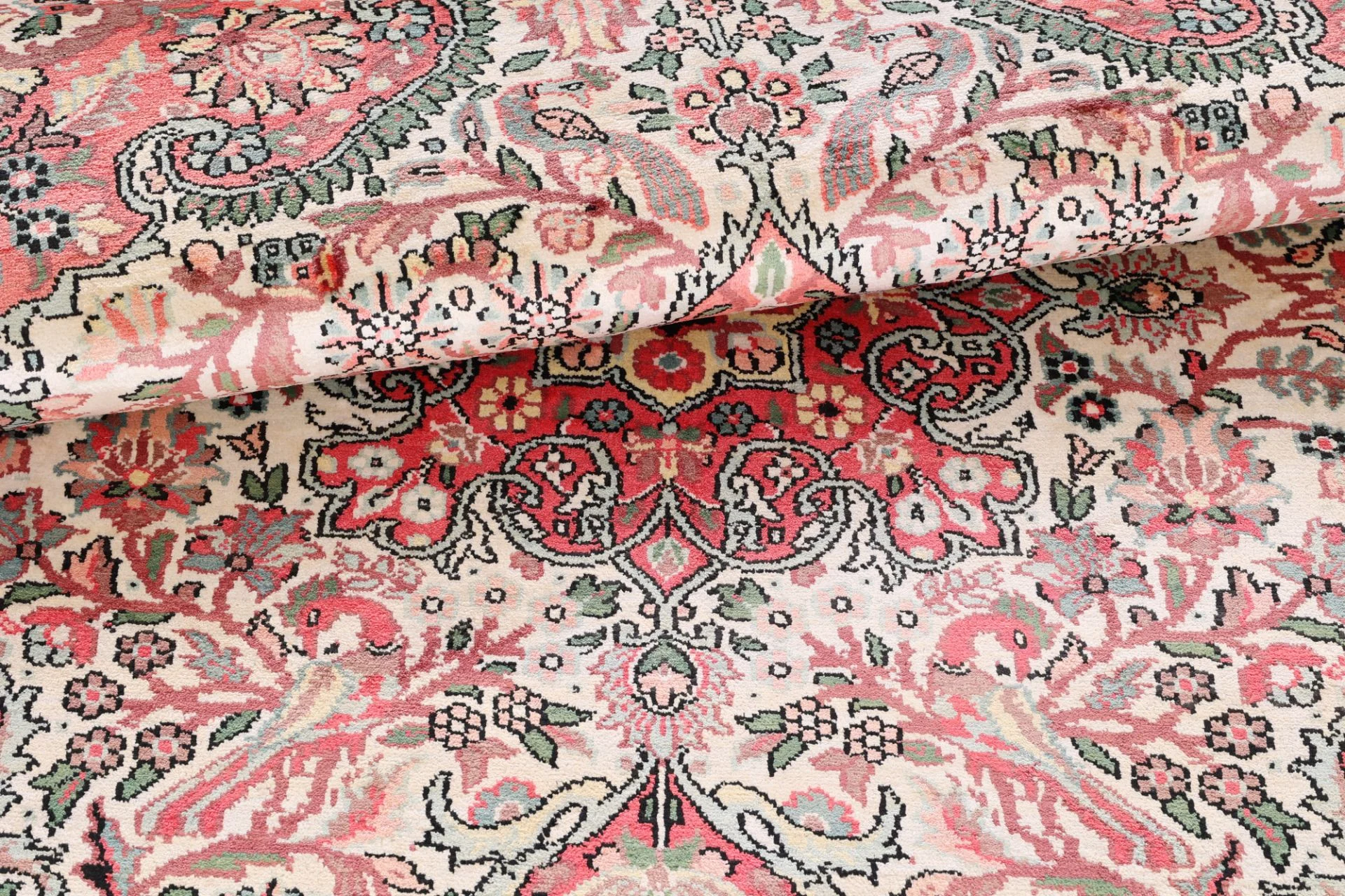 Orientteppich 182 × 123 cm aus Wolle, handgeknüpft