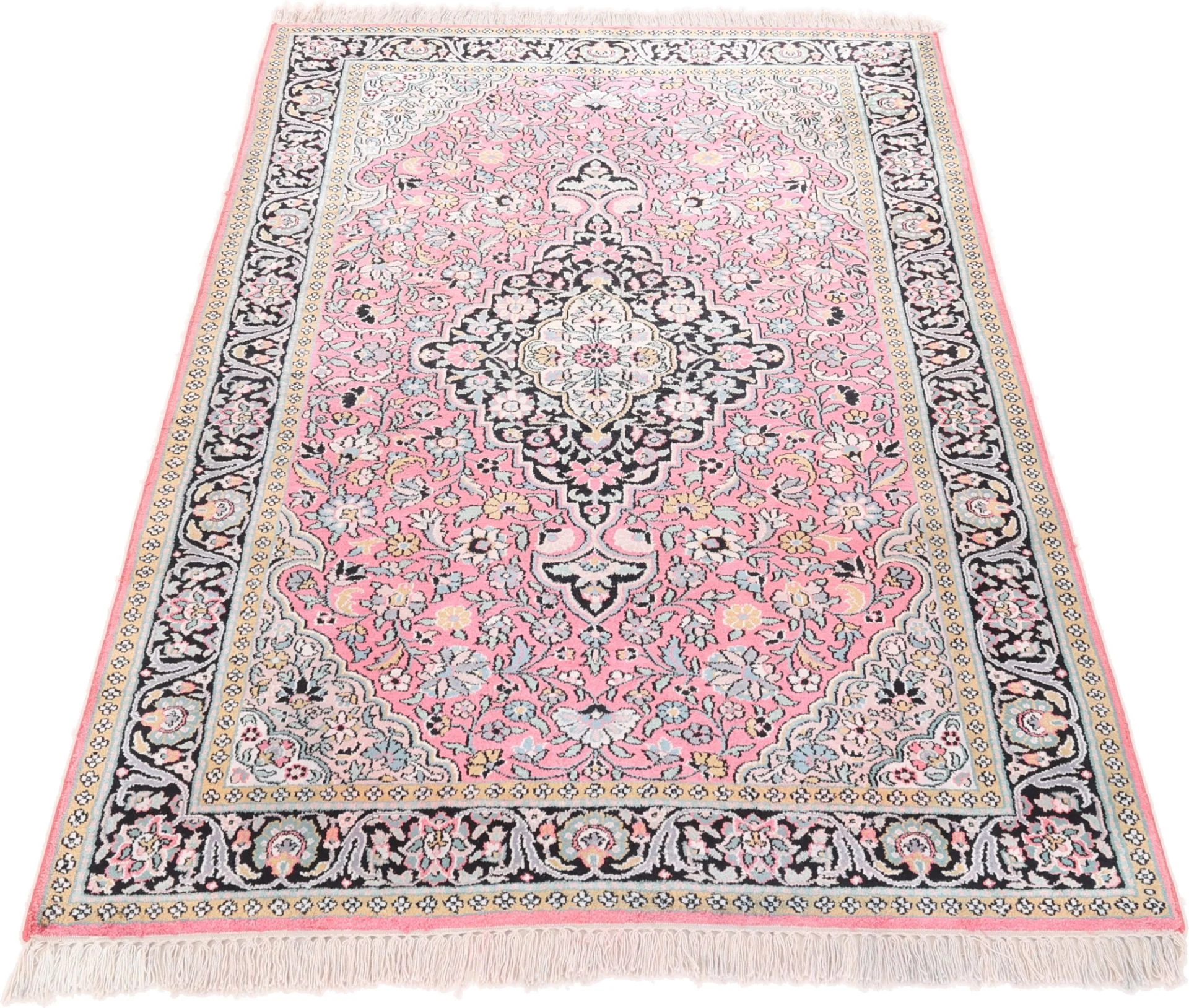 Orientteppich 189 × 124 cm aus Wolle, handgeknüpft