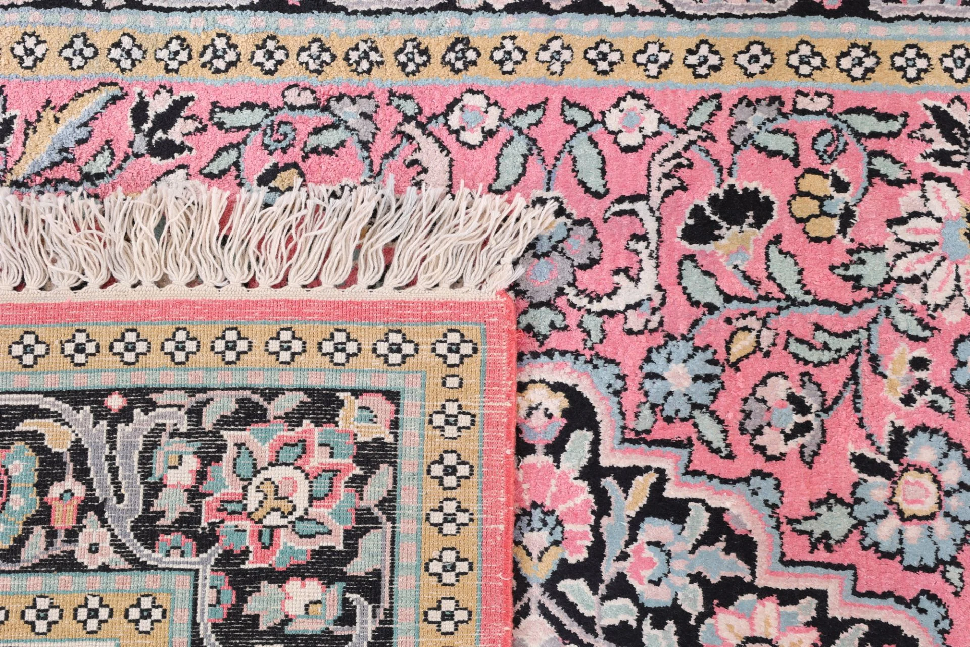 Orientteppich 189 × 124 cm aus Wolle, handgeknüpft