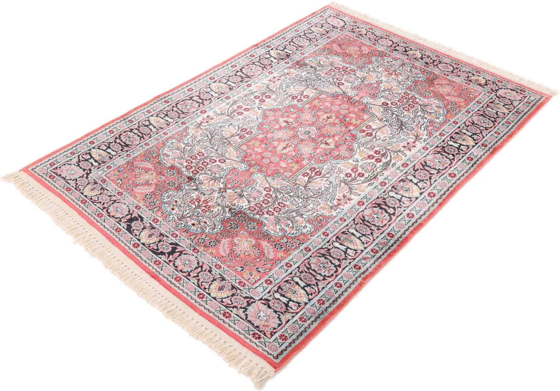 Handgeknüpfter Orientteppich, 187 × 126 cm, Wolle
