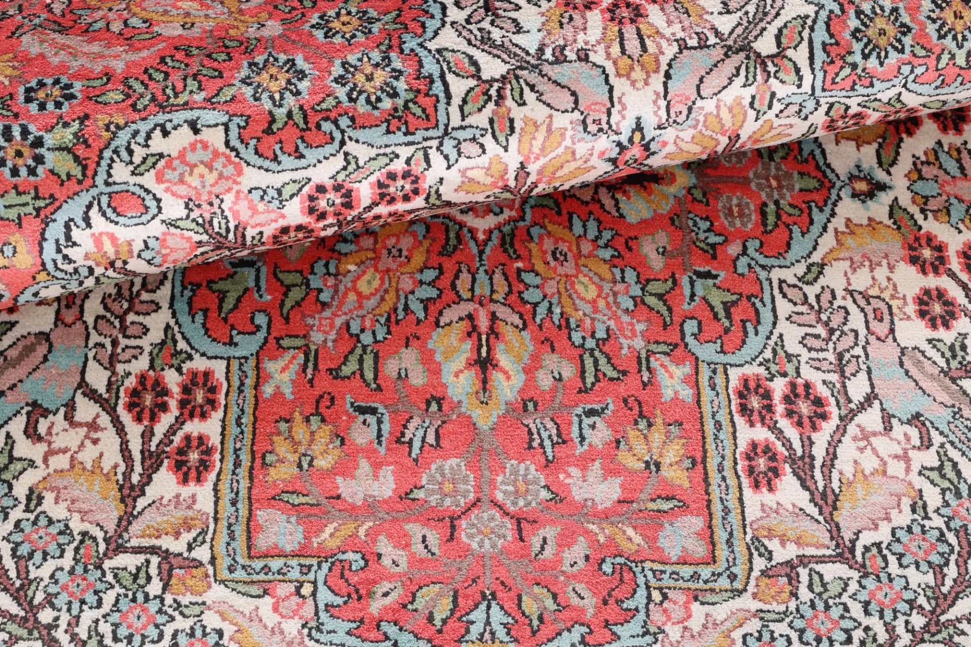 Handgeknüpfter Orientteppich, 187 × 126 cm, Wolle