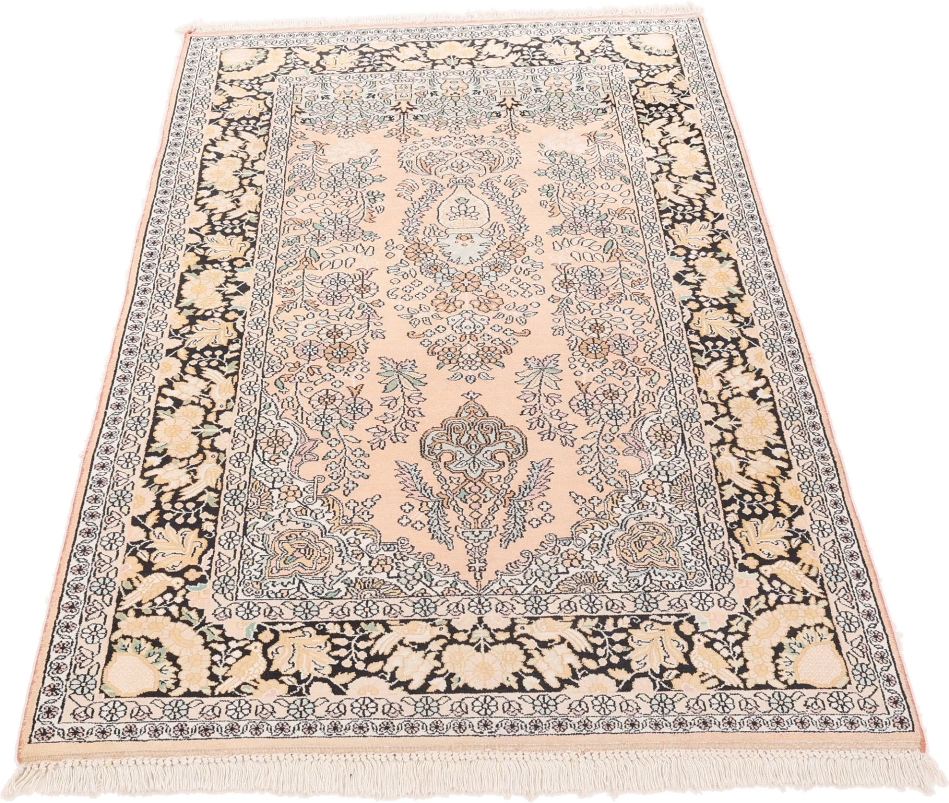 Handgeknüpfter Orientteppich, 184 × 124 cm, Wolle