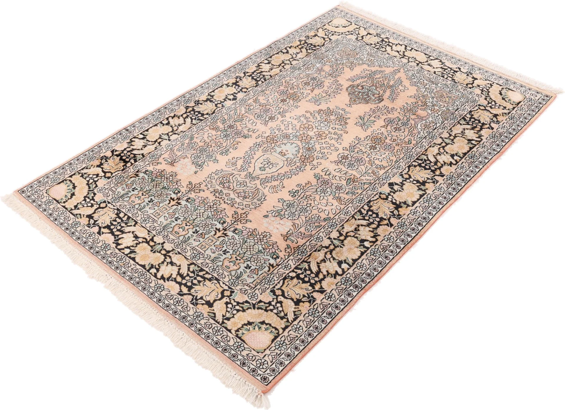 Handgeknüpfter Orientteppich, 184 × 124 cm, Wolle