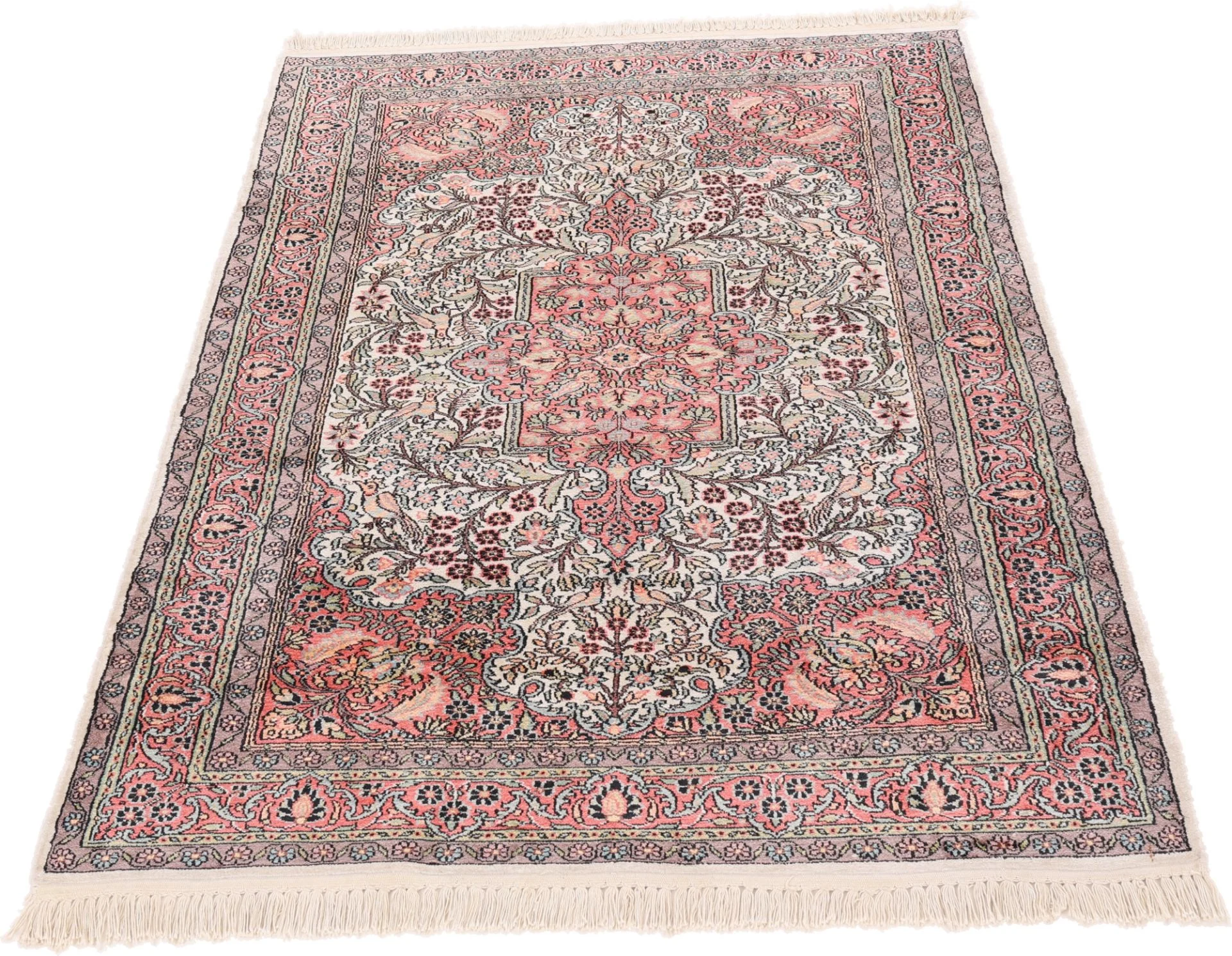 Orientteppich 184 × 124 cm aus Wolle, handgeknüpft