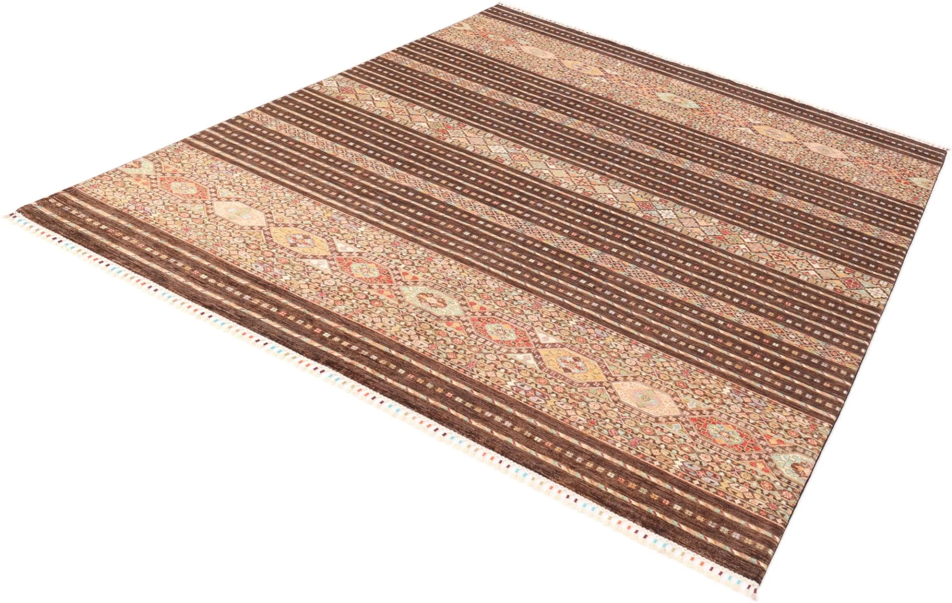orientteppich-samarkand-249-x-311-cm-schurwolle-handgeknupft-neu-6 Handgeknüpfter Samarkand Orientteppich 249 × 311 cm