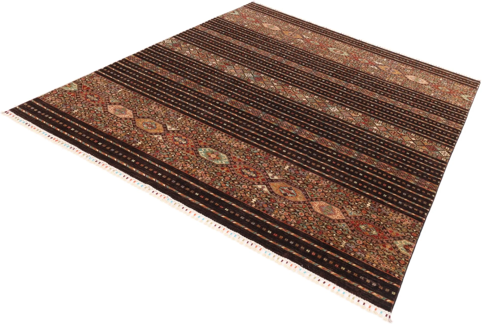 orientteppich-samarkand-249-x-311-cm-schurwolle-handgeknupft-neu-8 Handgeknüpfter Samarkand Orientteppich 249 × 311 cm