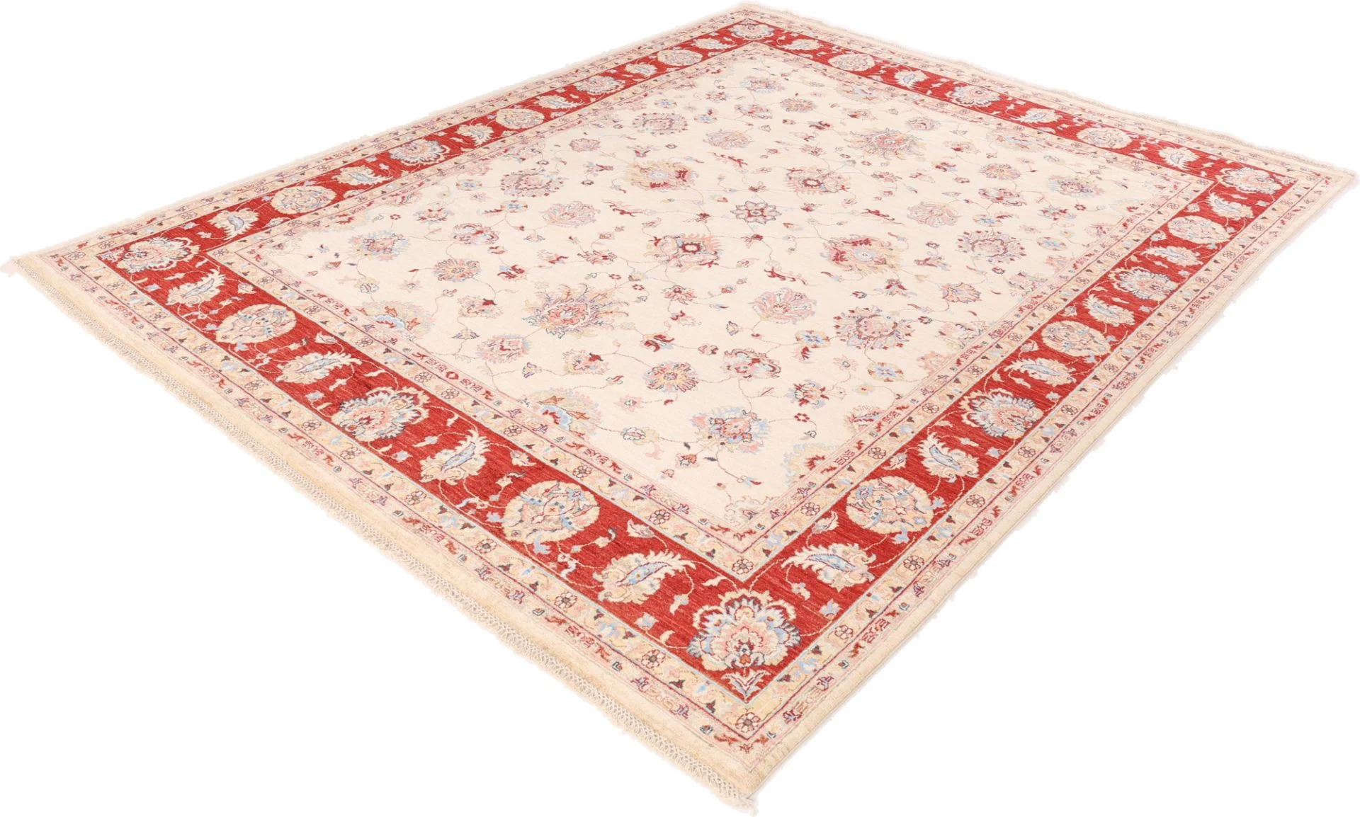 Ziegler Orientteppich 241 × 304 cm aus Wolle, handgeknüpft