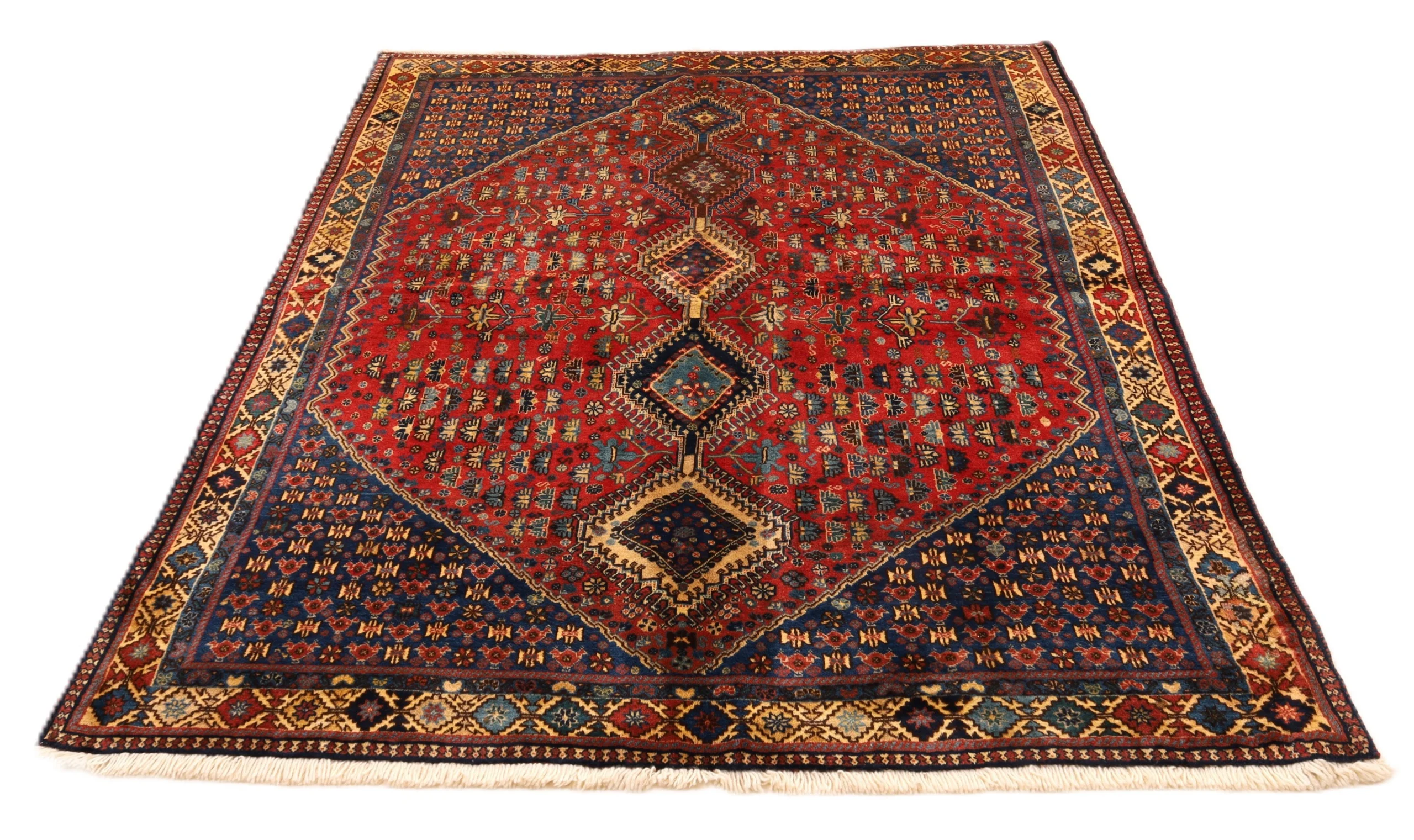 Perserteppich aus Iran, 233 × 182 cm