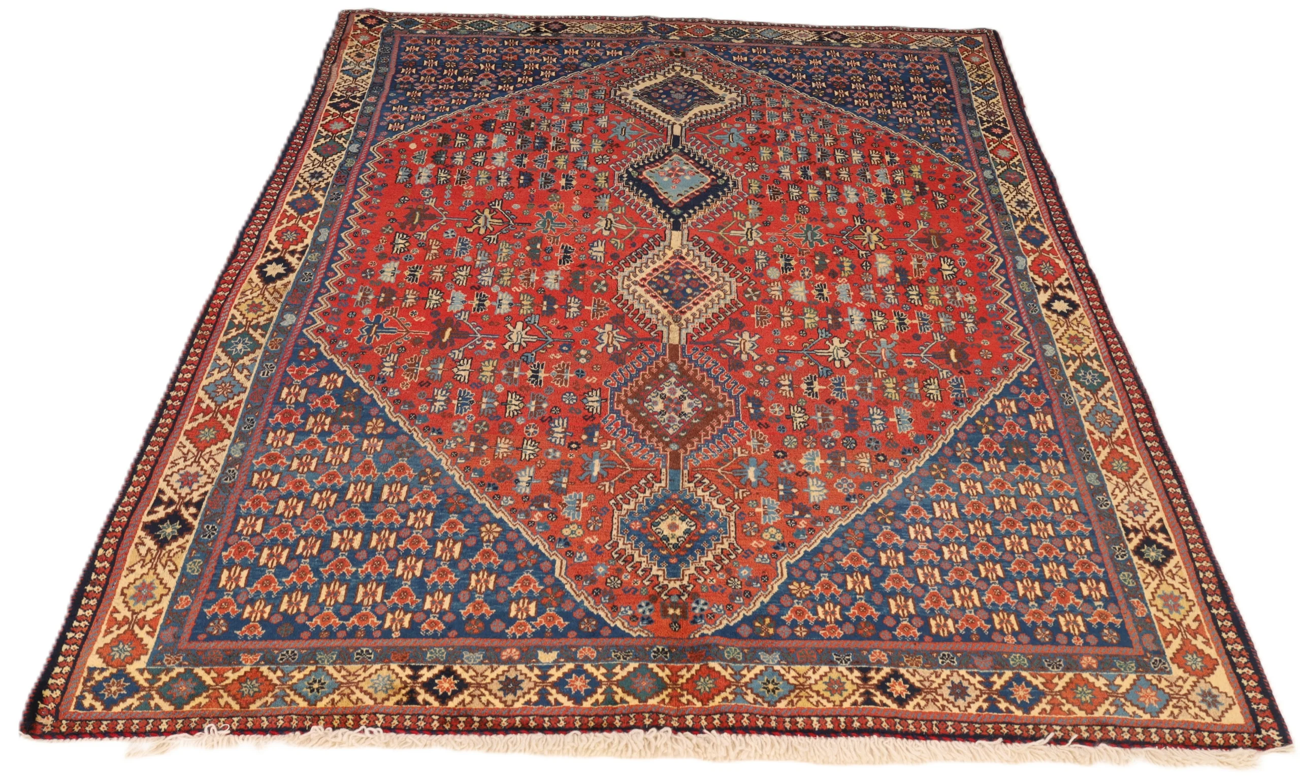 Perserteppich aus Iran, 233 × 182 cm