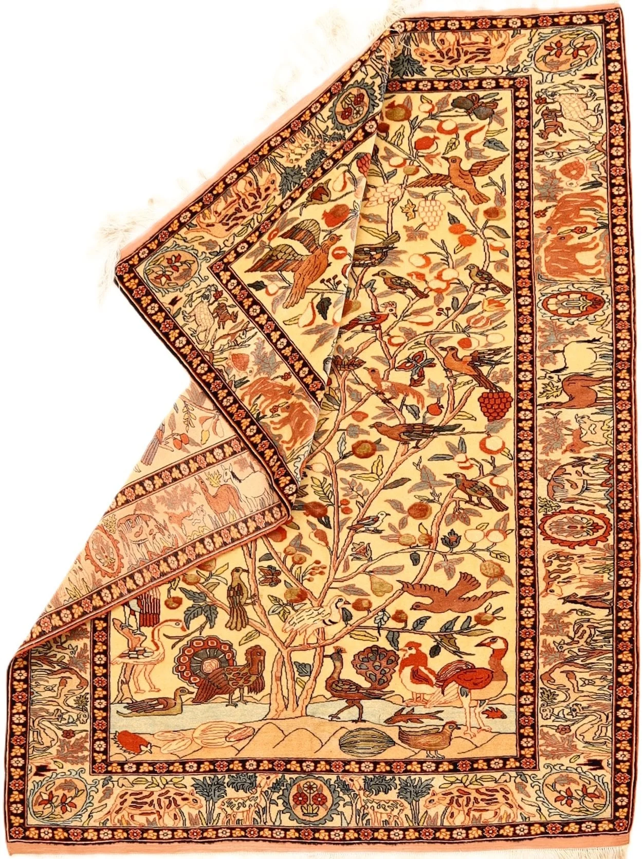 Handgeknüpfter Perserteppich 172 × 130 cm