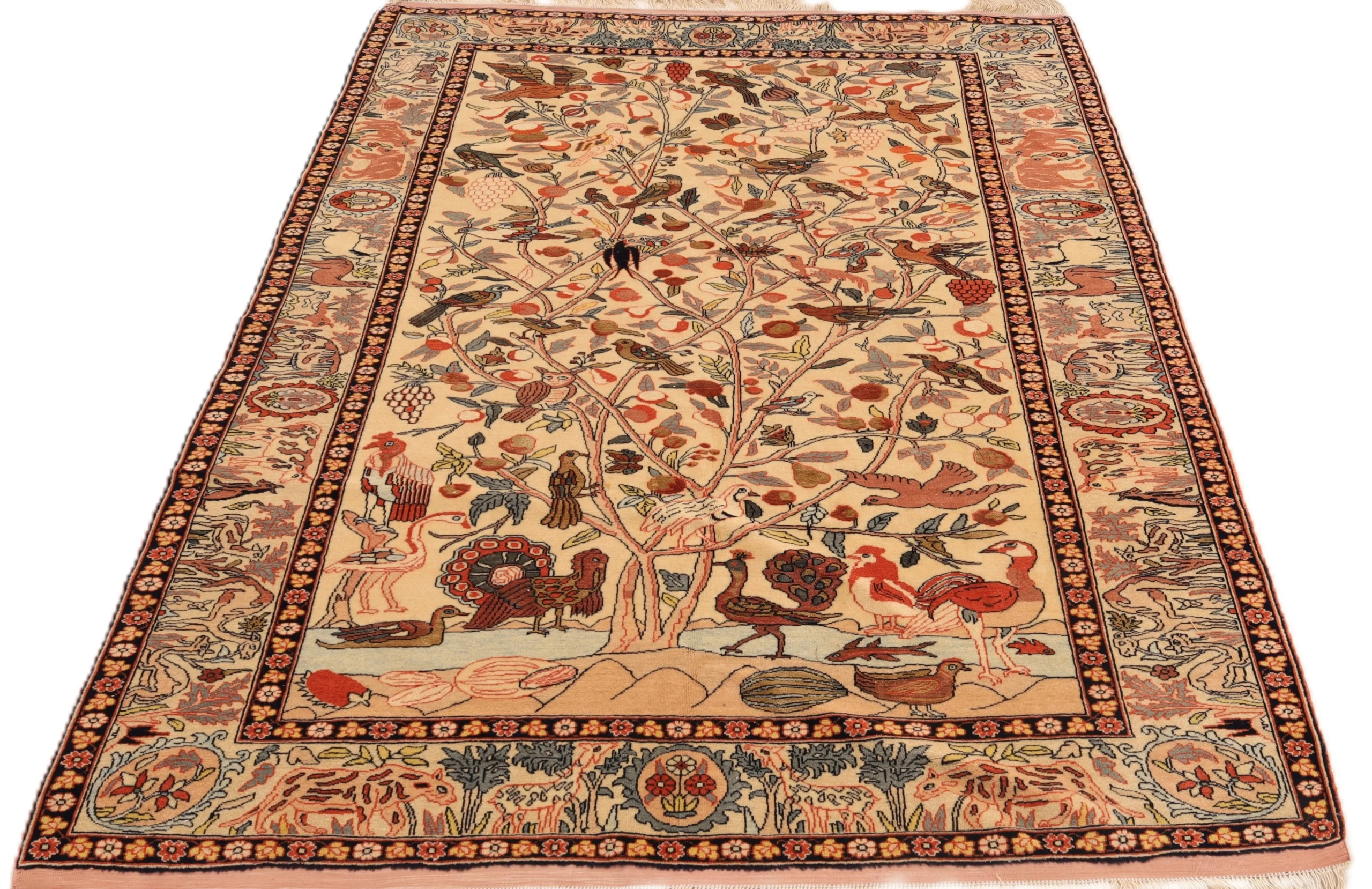 Handgeknüpfter Perserteppich 172 × 130 cm
