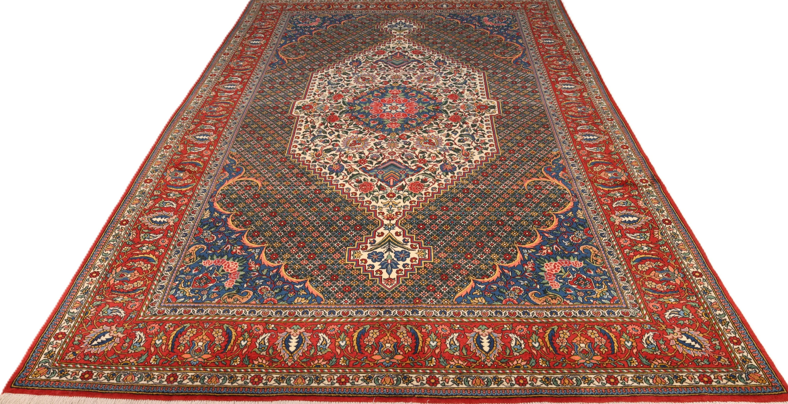 Handgeknüpfter Bakhtiari Perserteppich 319 × 206 cm