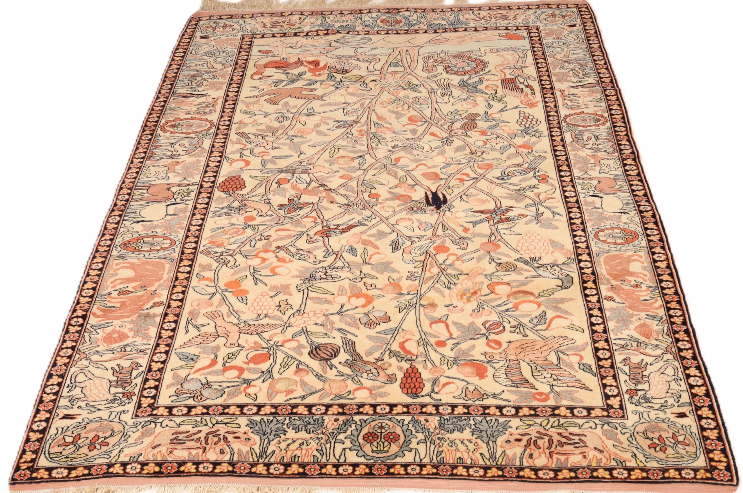 Handgeknüpfter Perserteppich 172 × 130 cm