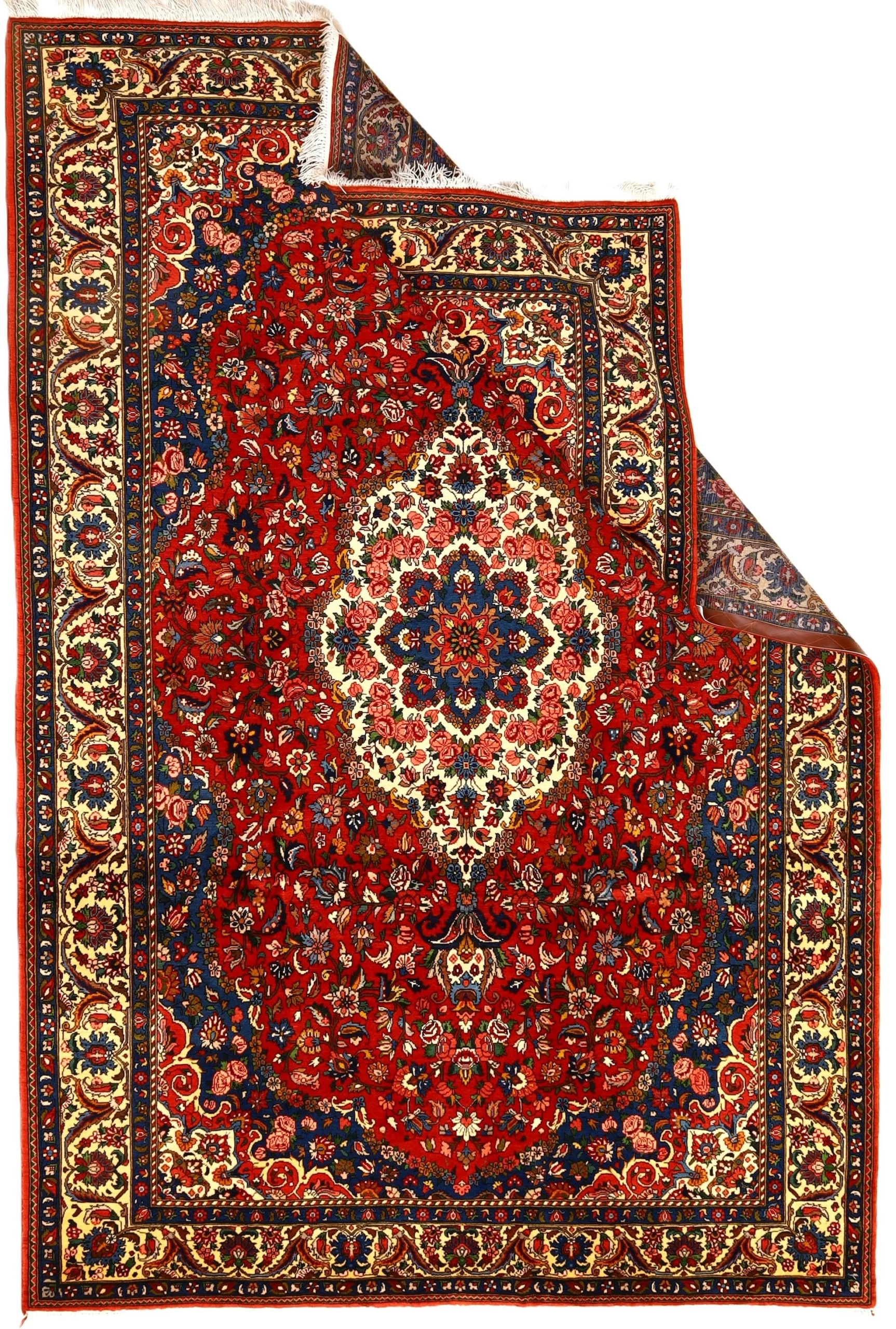 Bakhtiari Perserteppich 303 × 203 cm aus Wolle, handgeknüpft