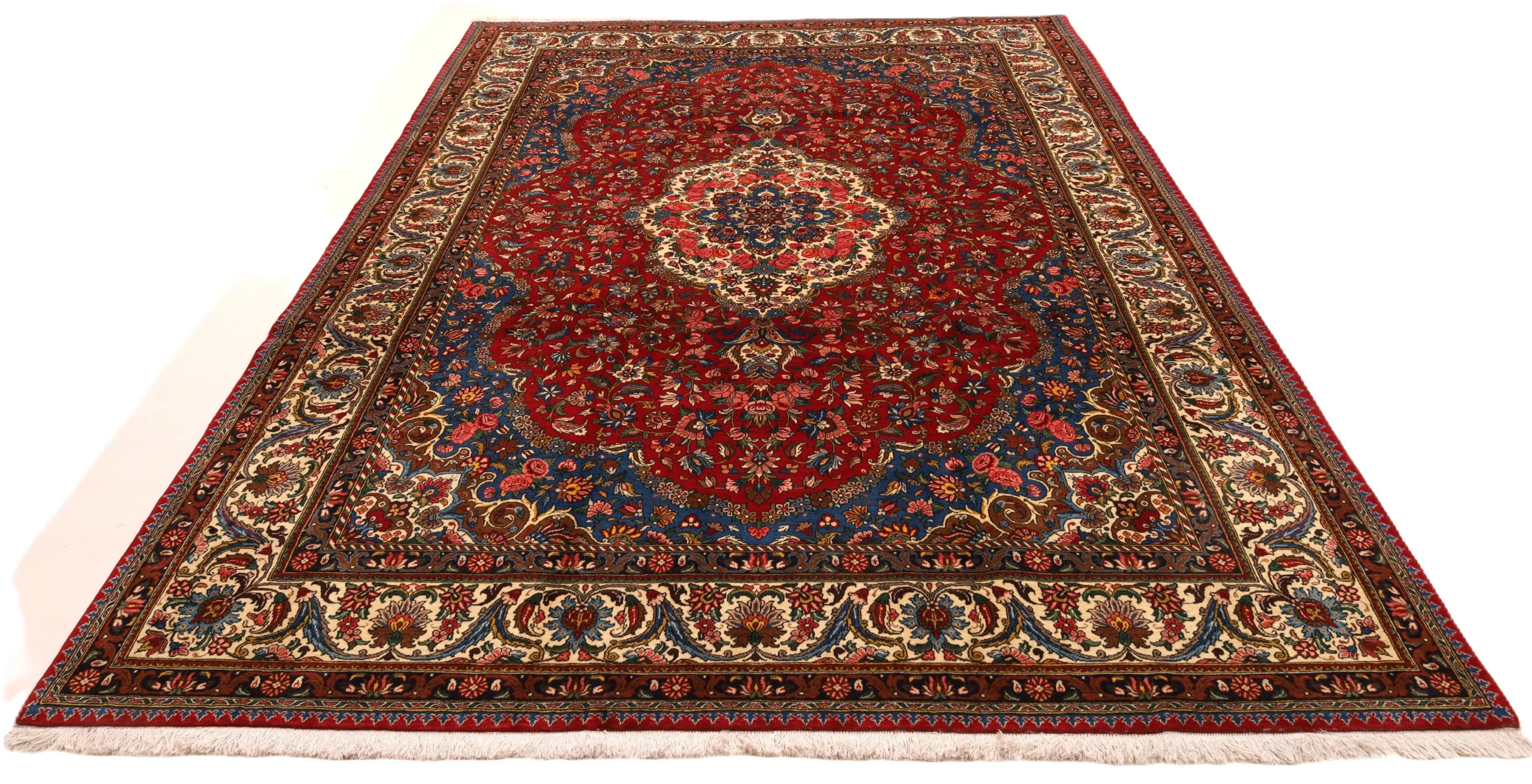 Handgeknüpfter Bakhtiari Perserteppich 360 × 255 cm