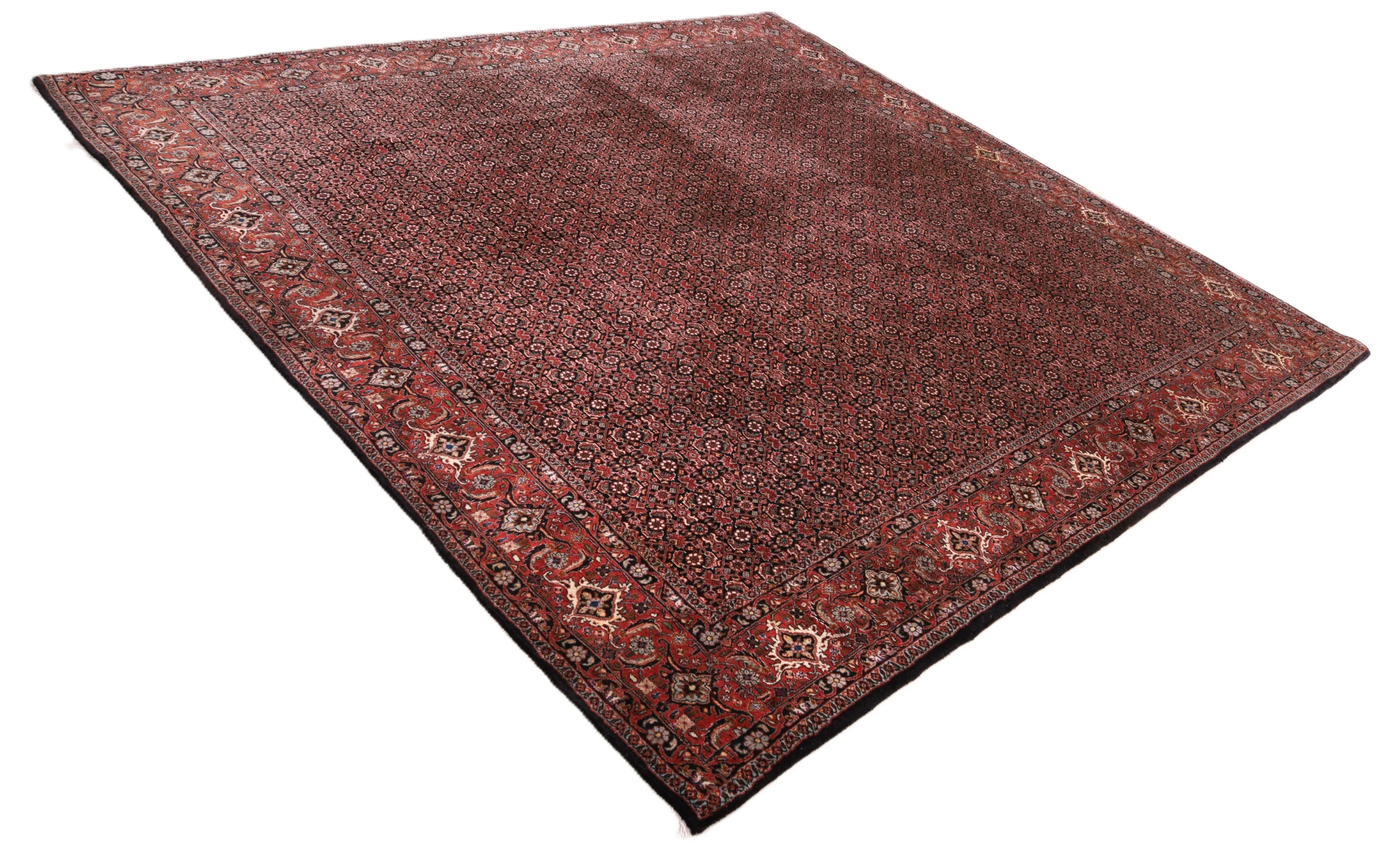Handgeknüpfter Bijar Perserteppich, 255 × 255 cm, Wolle
