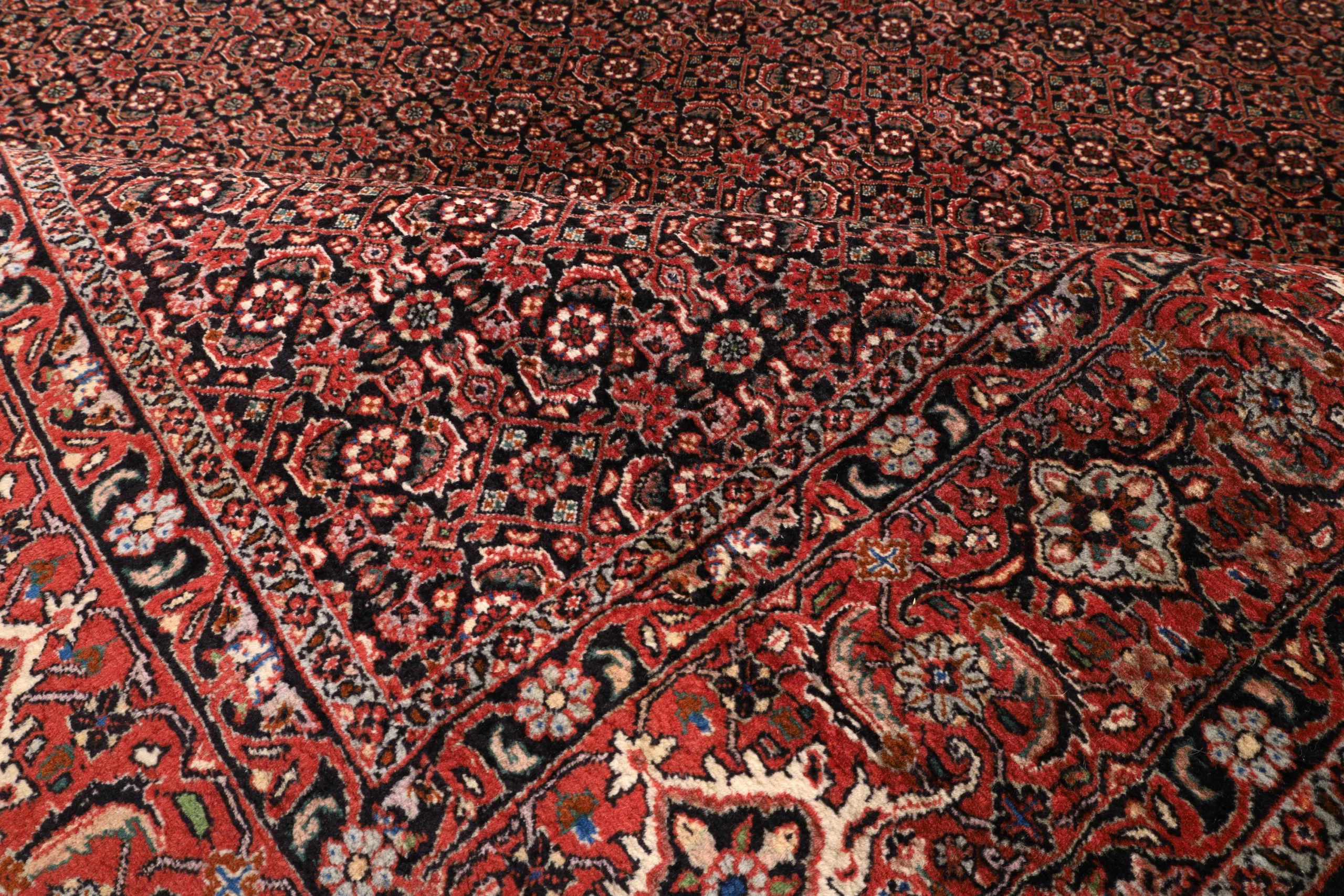 Handgeknüpfter Bijar Perserteppich, 255 × 255 cm, Wolle