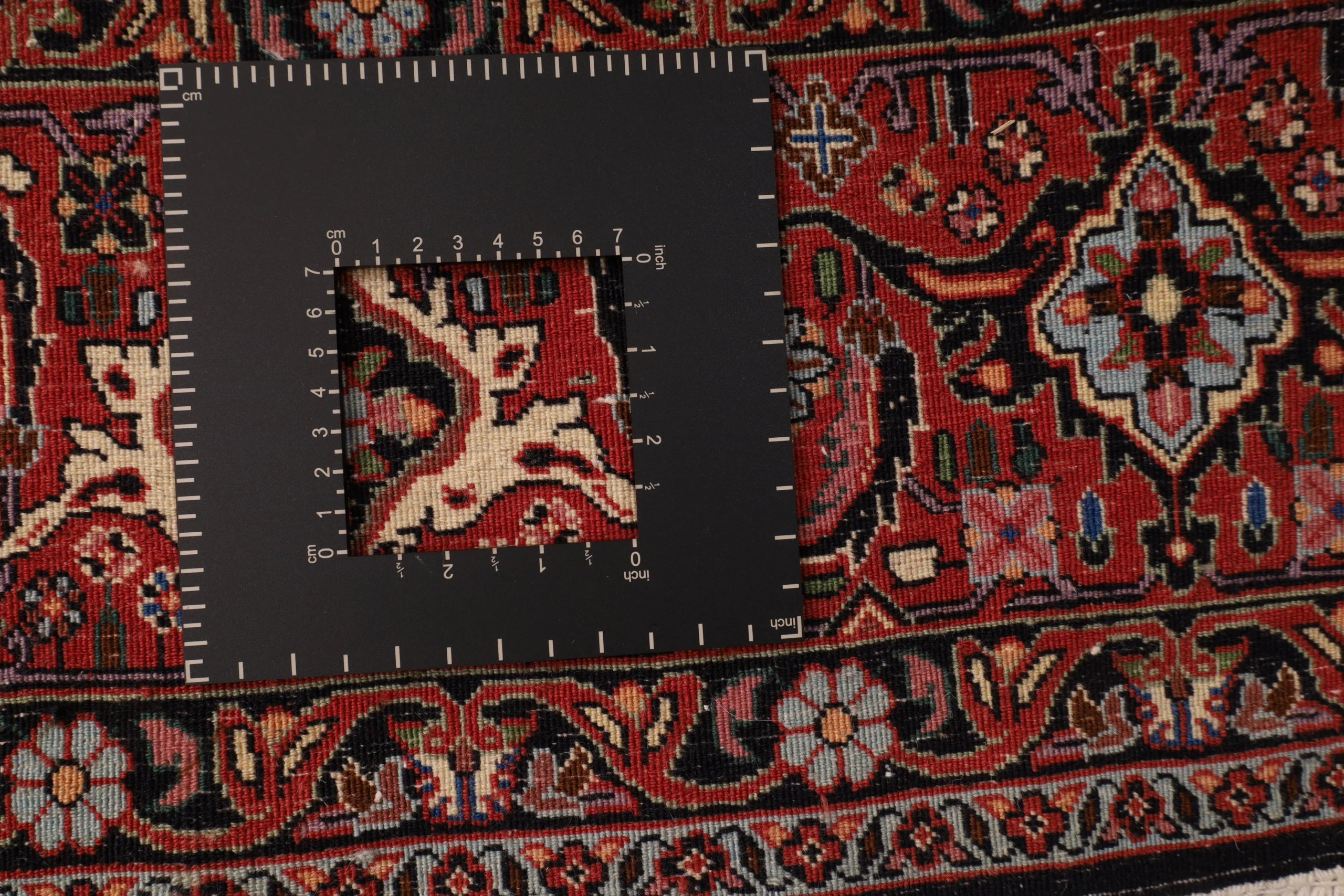 Handgeknüpfter Bijar Perserteppich, 255 × 255 cm, Wolle
