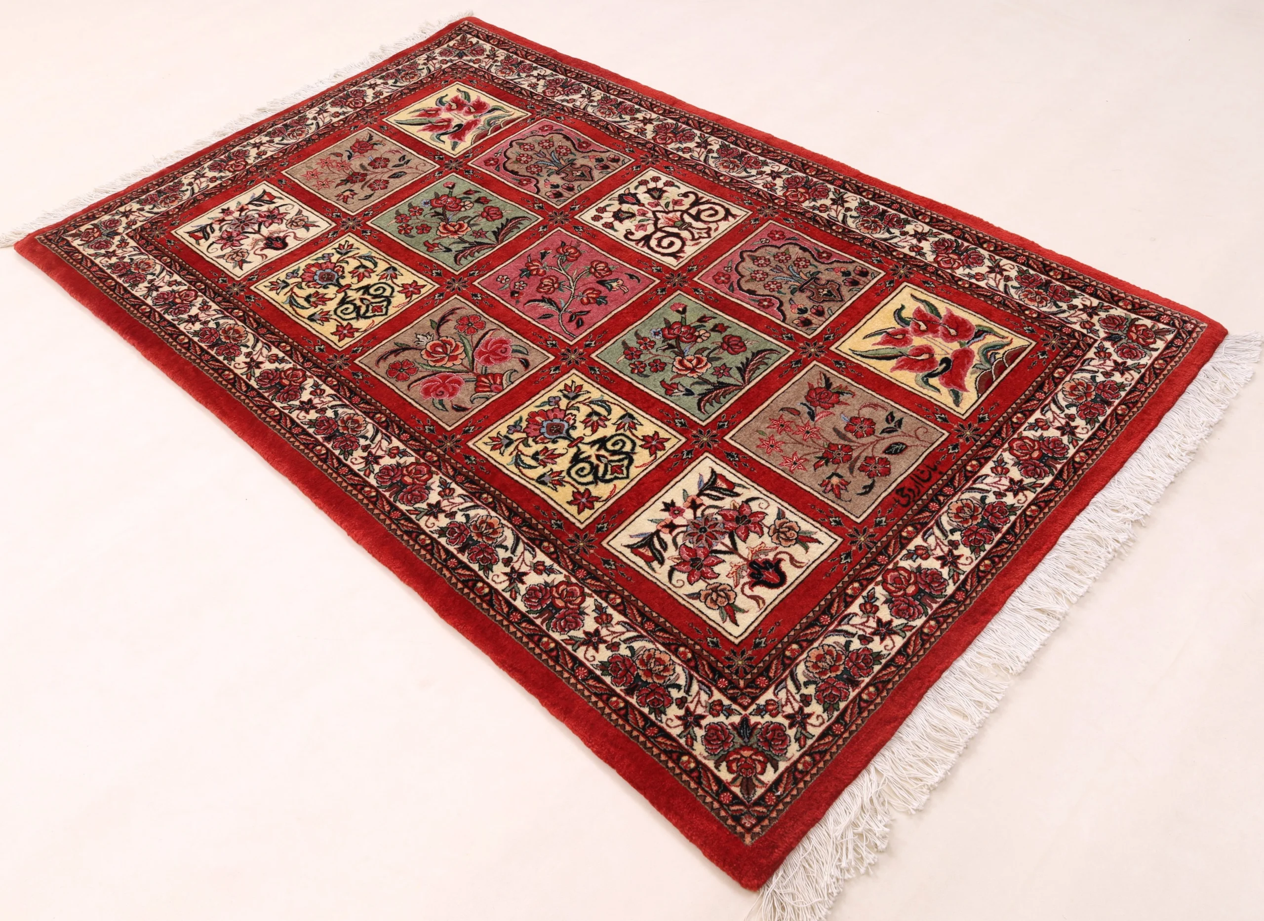Bijar Perserteppich aus Iran, 185 × 114 cm