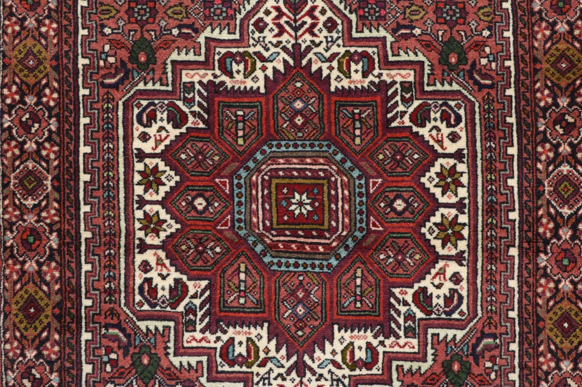 Handgeknüpfter Perserteppich, 78 × 292 cm, Wolle