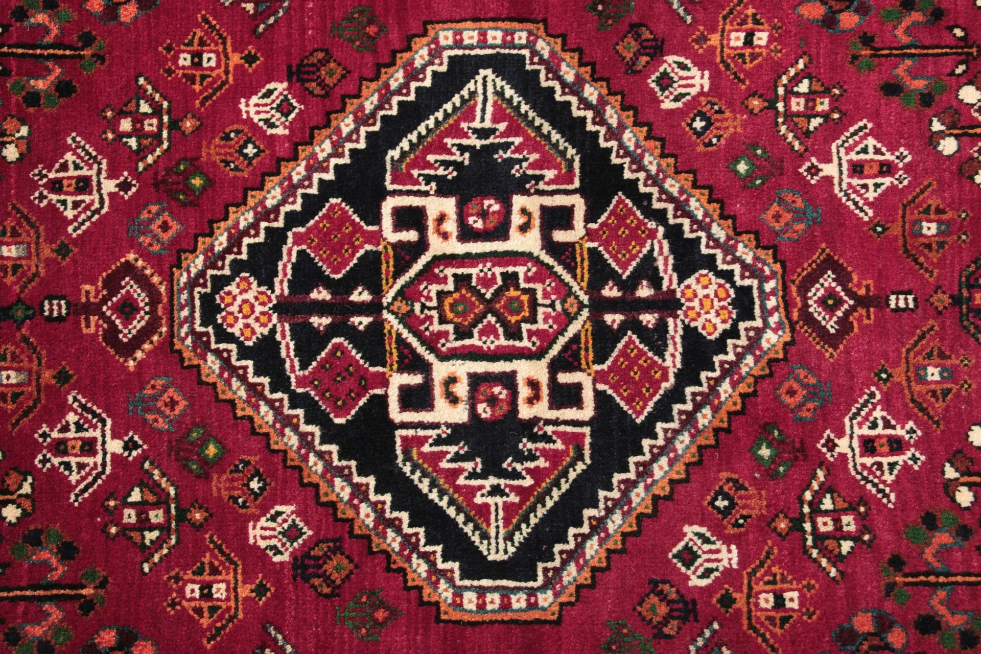 Handgeknüpfter Qashqai Perserteppich, 120 × 175 cm, Wolle