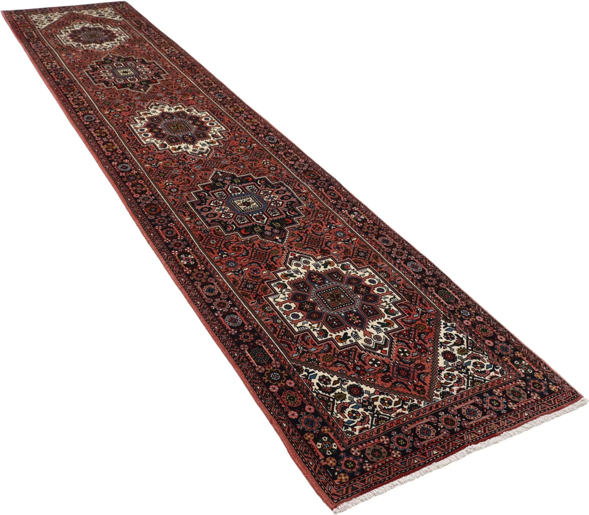 Perserteppich aus Iran, 80 × 410 cm