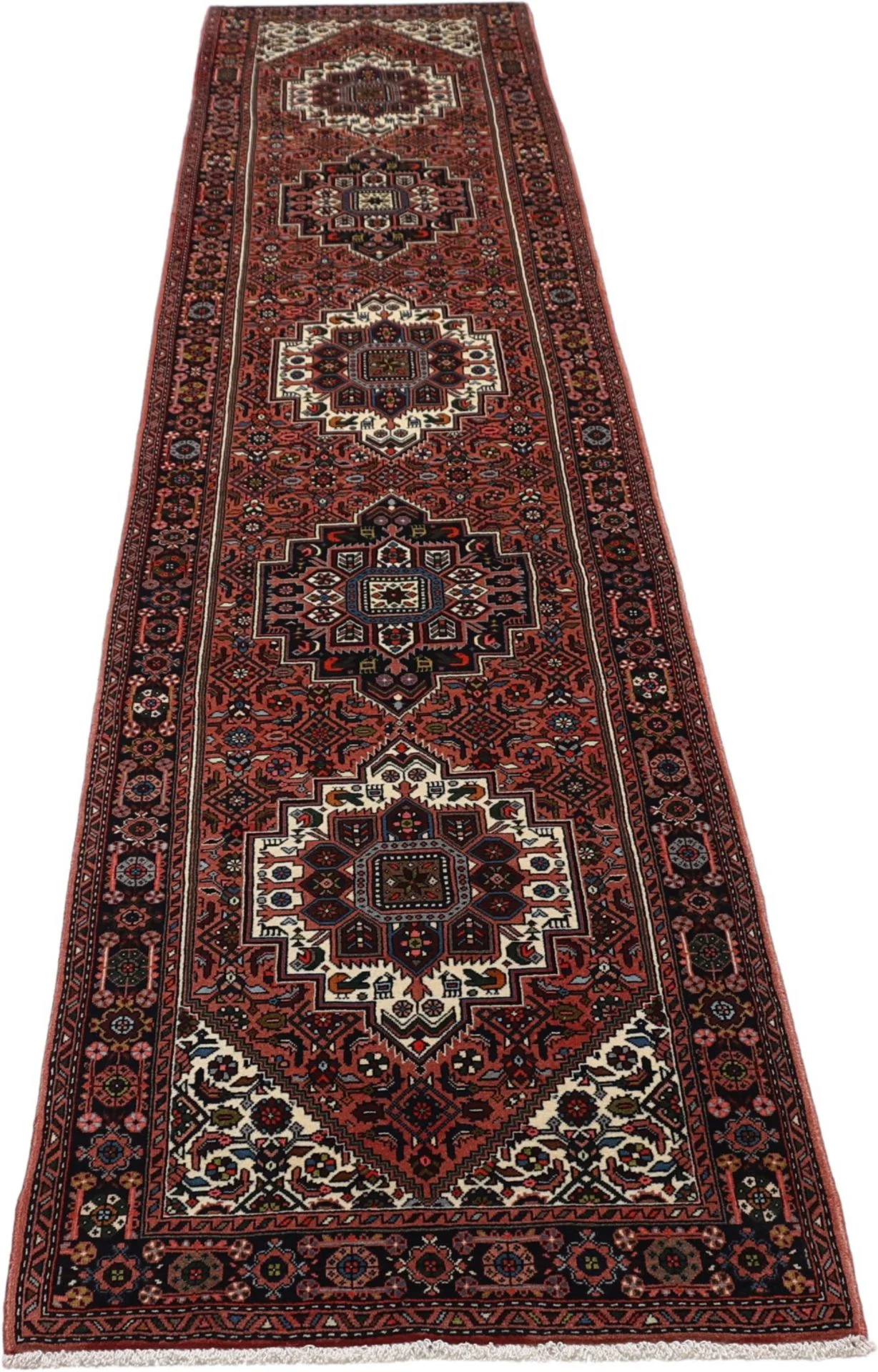 Perserteppich aus Iran, 80 × 410 cm