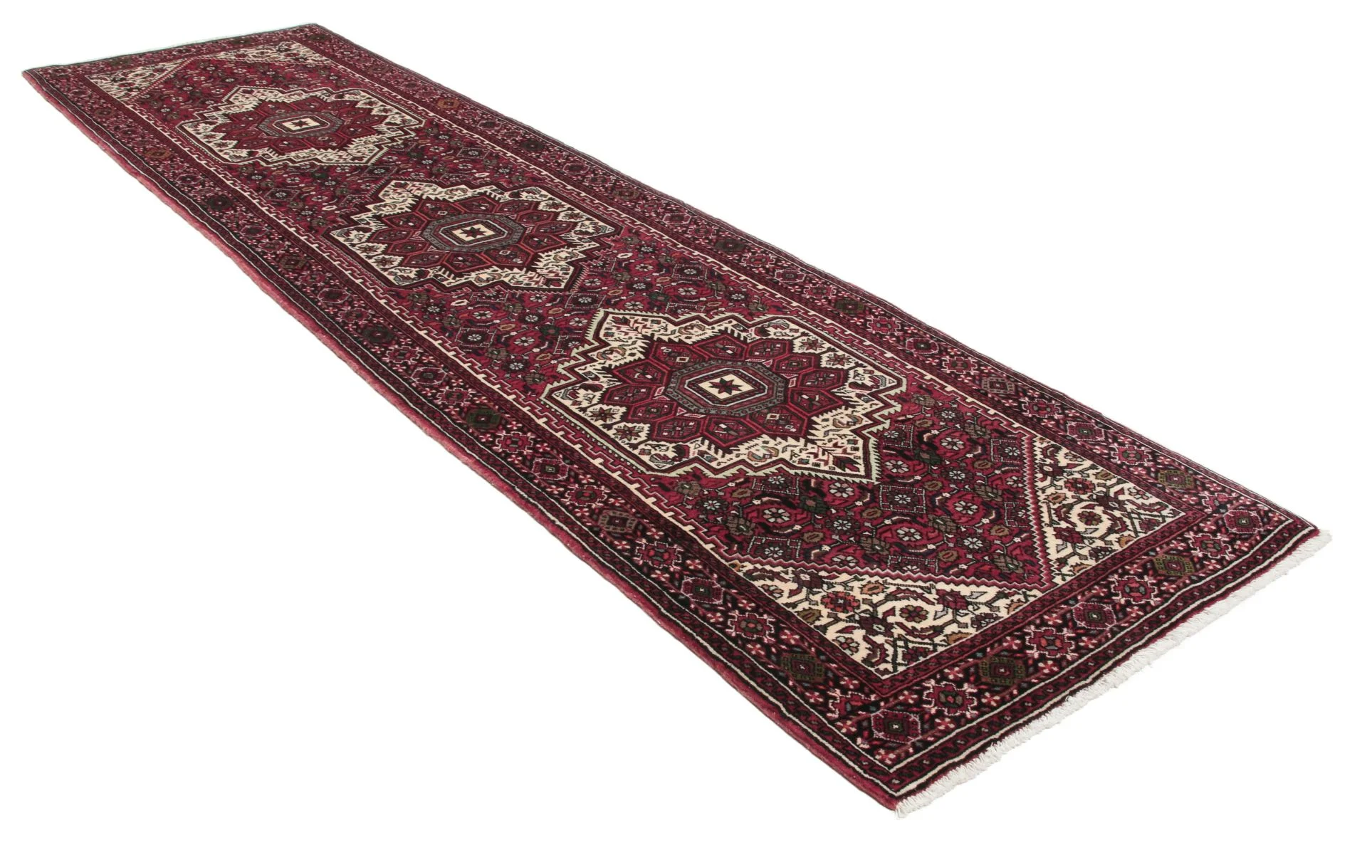 Handgeknüpfter Perserteppich 85 × 300 cm