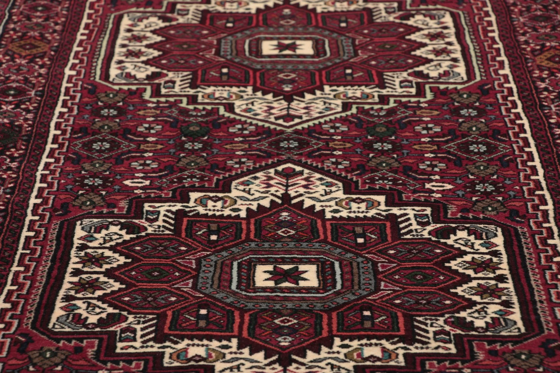 Handgeknüpfter Perserteppich 85 × 300 cm
