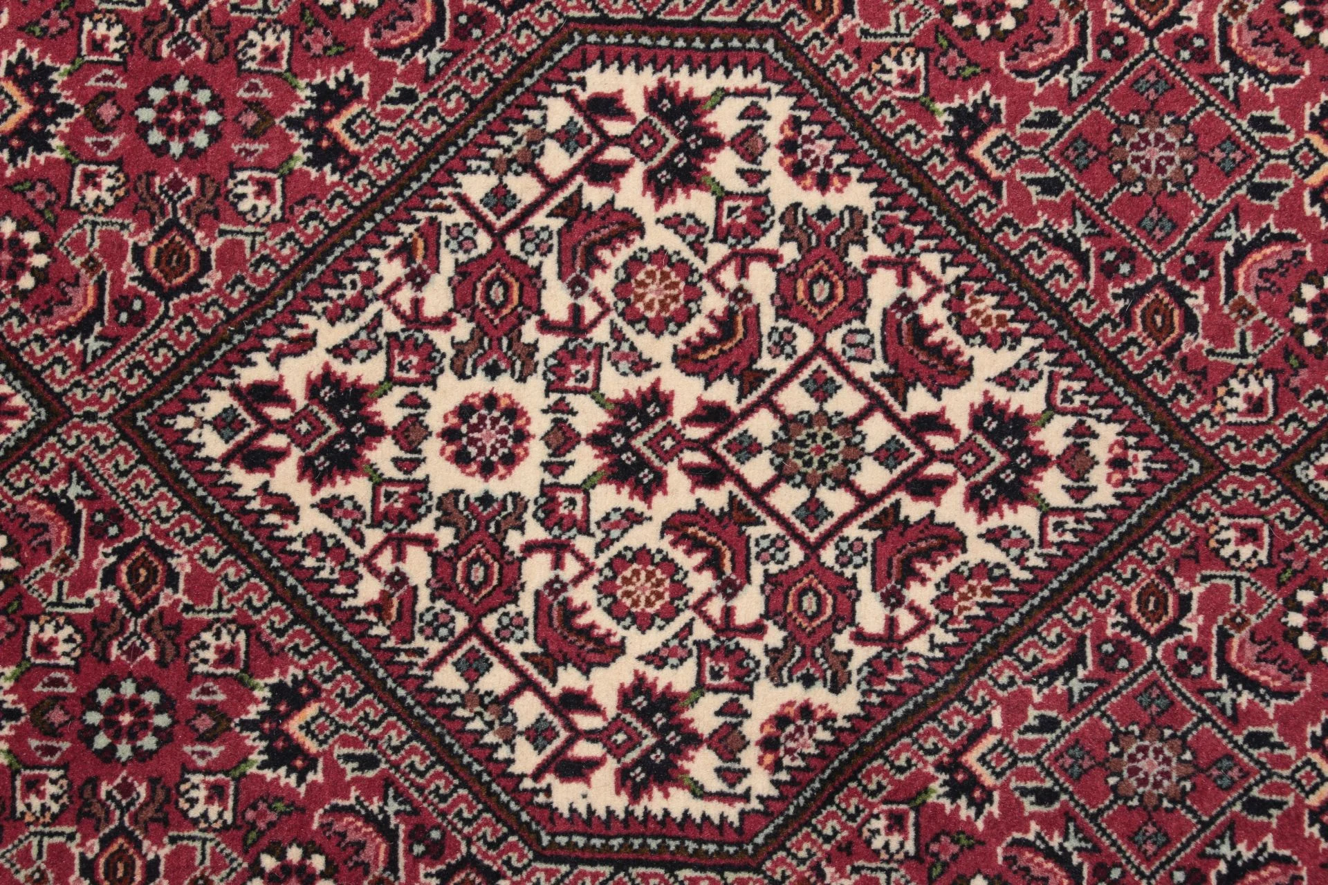 Handgeknüpfter Bijar Perserteppich, 86 × 390 cm, Wolle