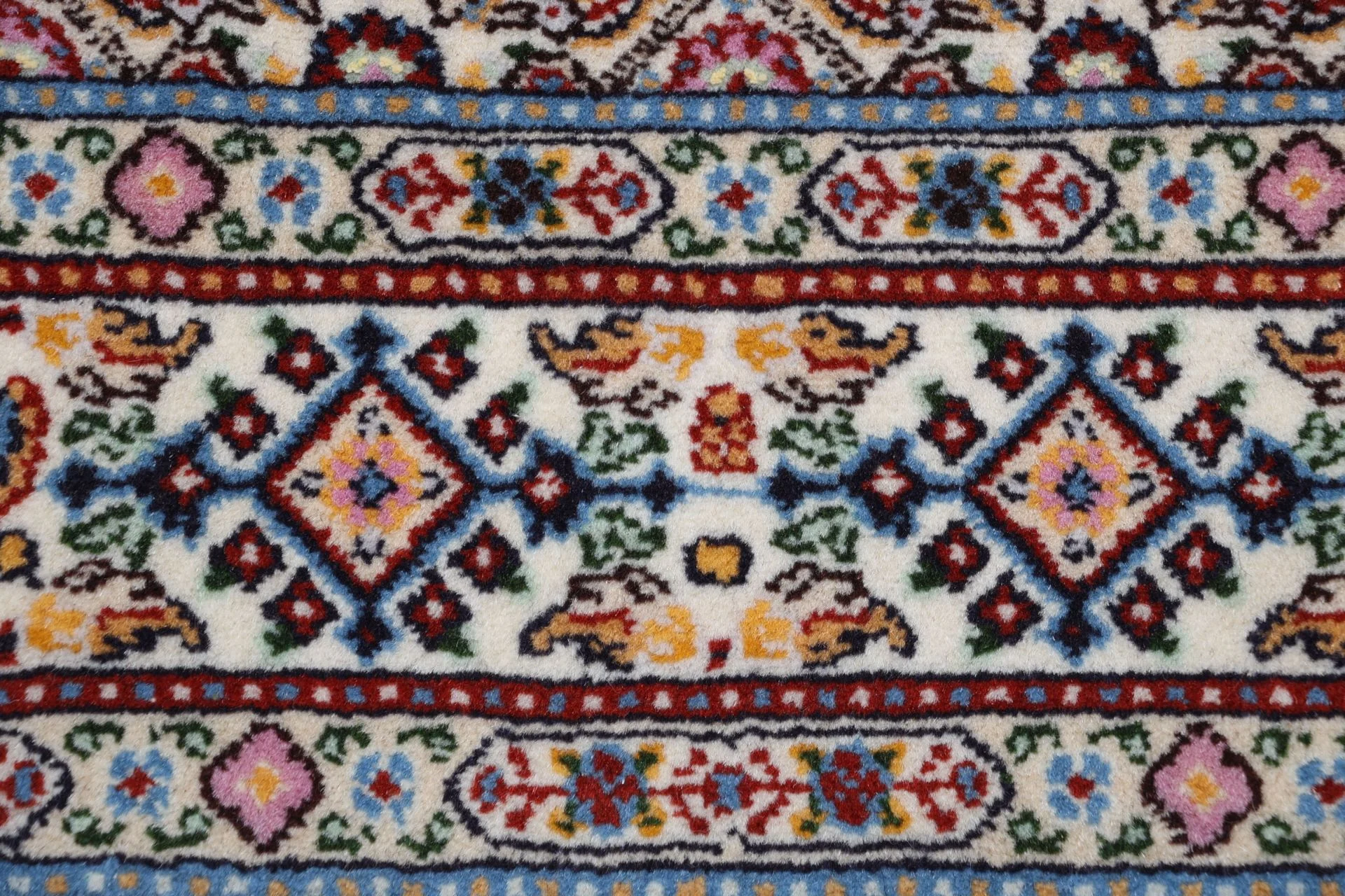 Moud Perserteppich 82 × 402 cm aus Wolle, handgeknüpft