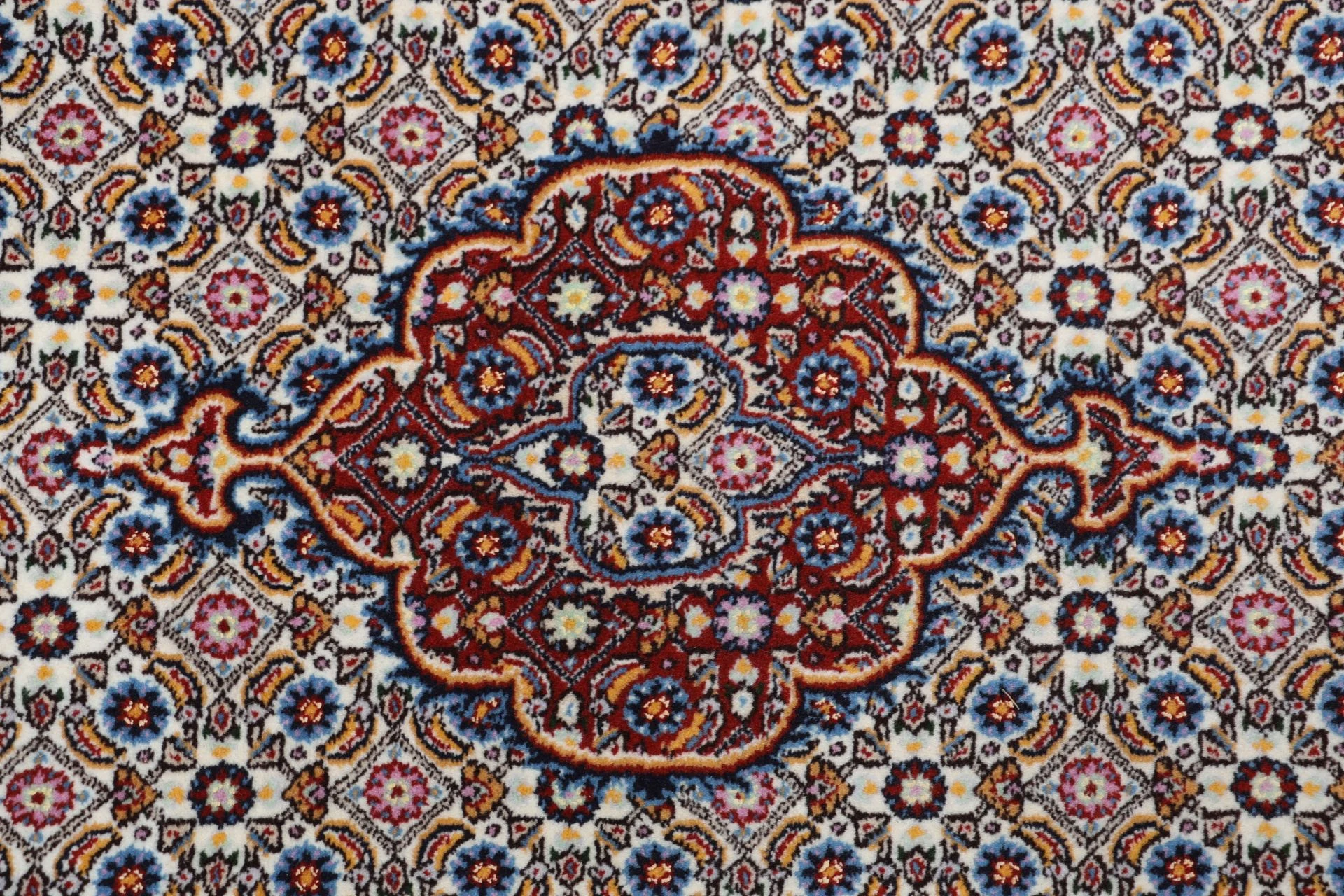 Moud Perserteppich 82 × 402 cm aus Wolle, handgeknüpft