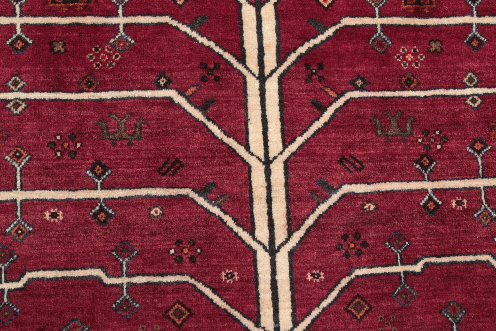 Qashqai Perserteppich aus Iran, 122 × 200 cm