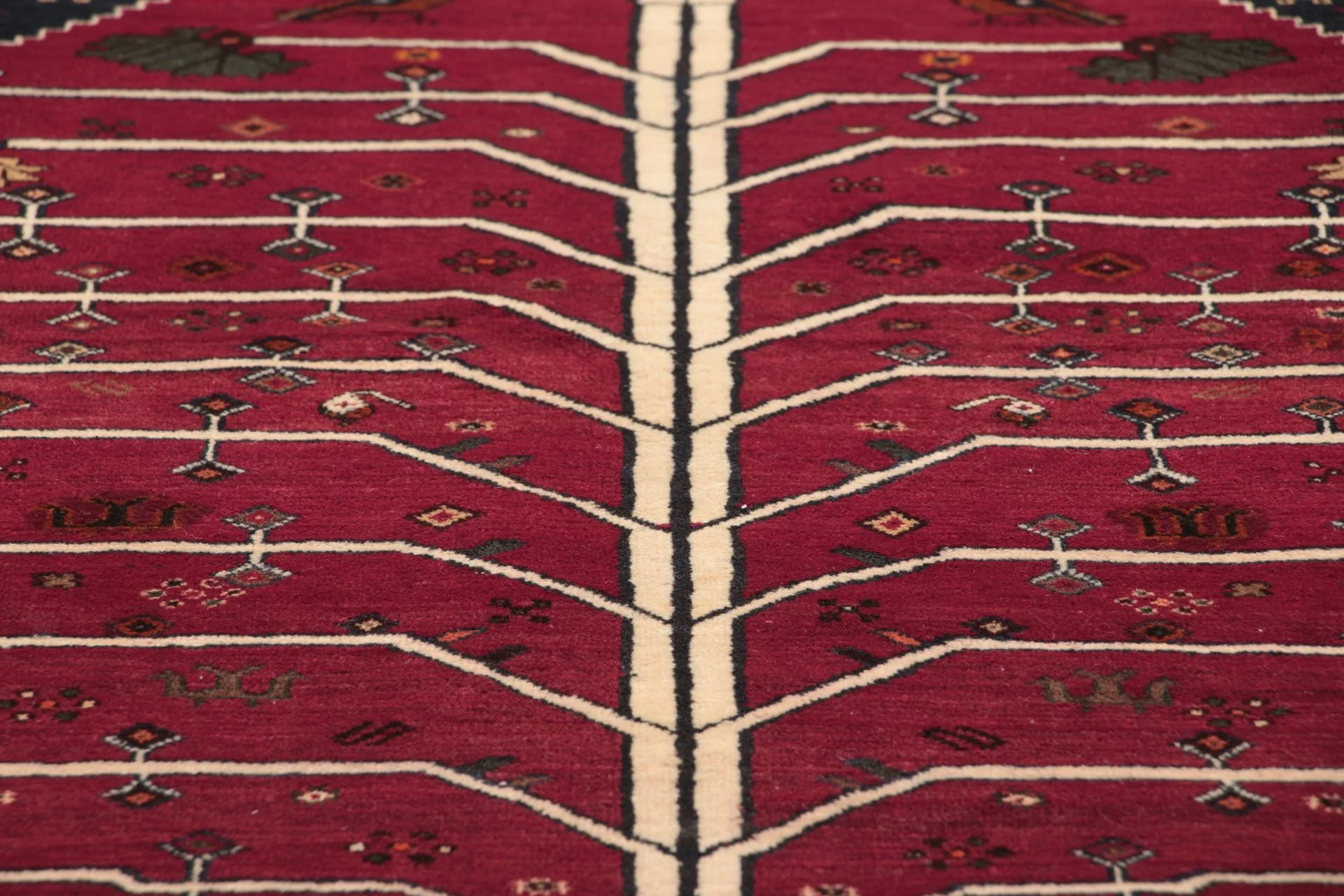 Qashqai Perserteppich aus Iran, 122 × 200 cm