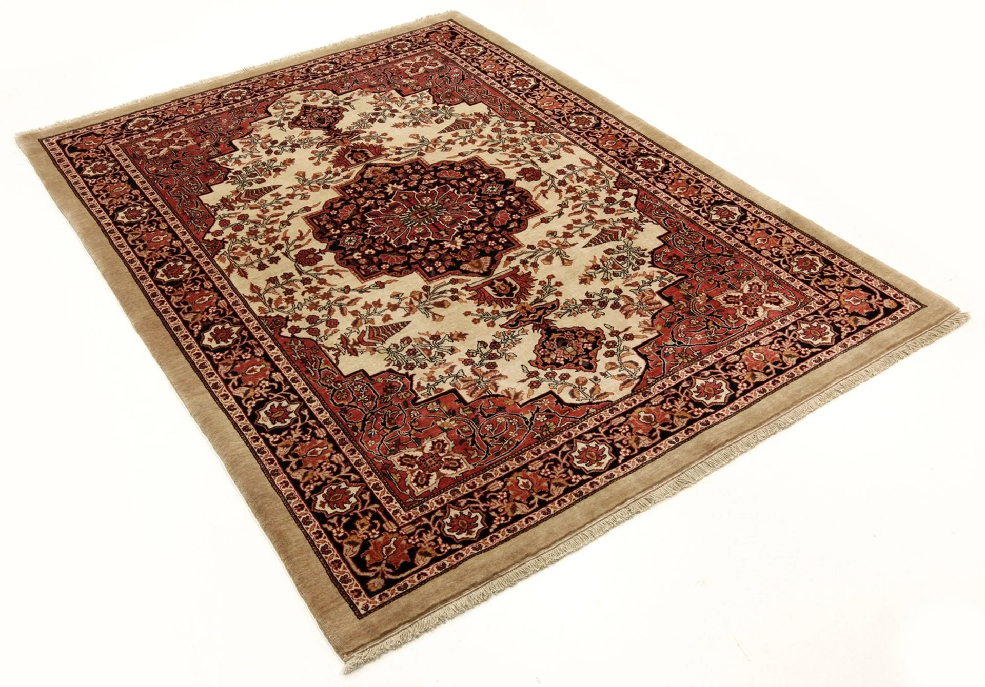 Qashqai Perserteppich aus Iran, 161 × 223 cm