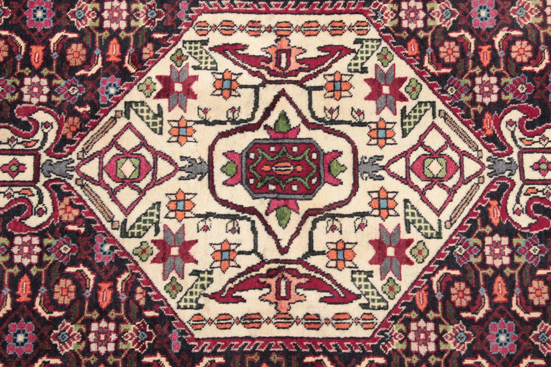 Bijar Perserteppich aus Iran, 131 × 209 cm