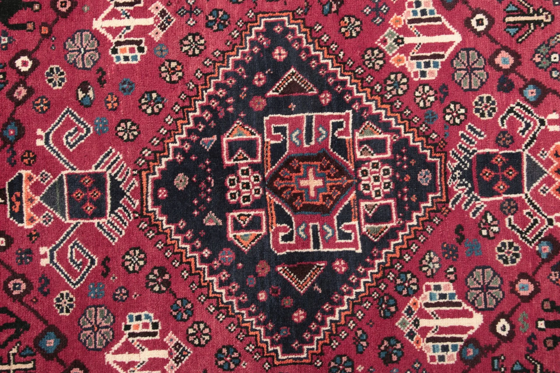 Qashqai Perserteppich aus Iran, 154 × 215 cm
