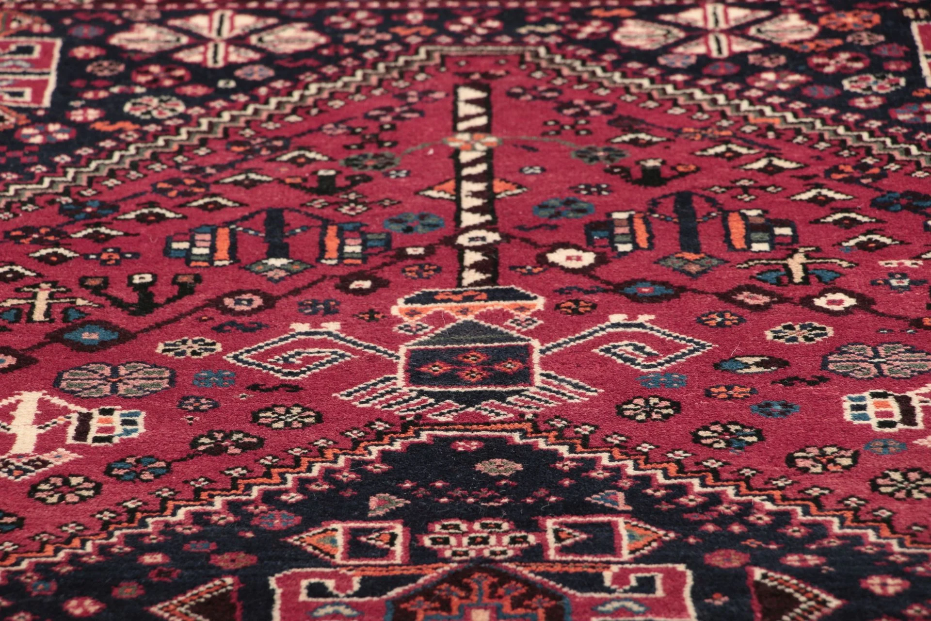 Qashqai Perserteppich aus Iran, 154 × 215 cm