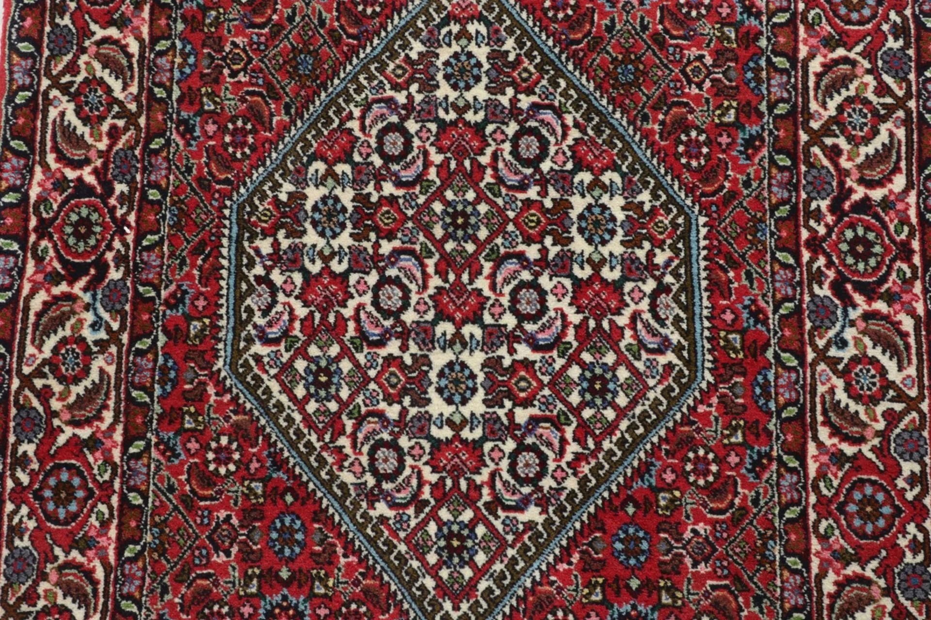 Handgeknüpfter Bijar Perserteppich, 85 × 257 cm, Wolle