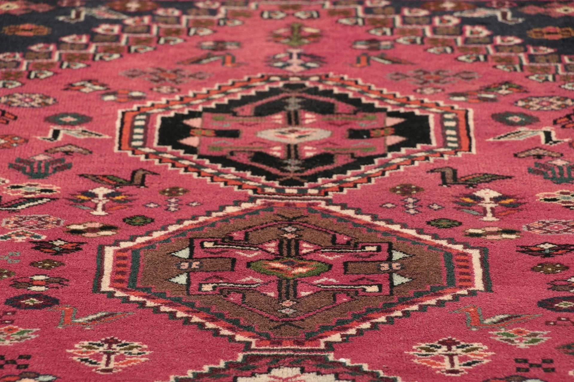 Qashqai Perserteppich 145 × 210 cm aus Wolle, handgeknüpft