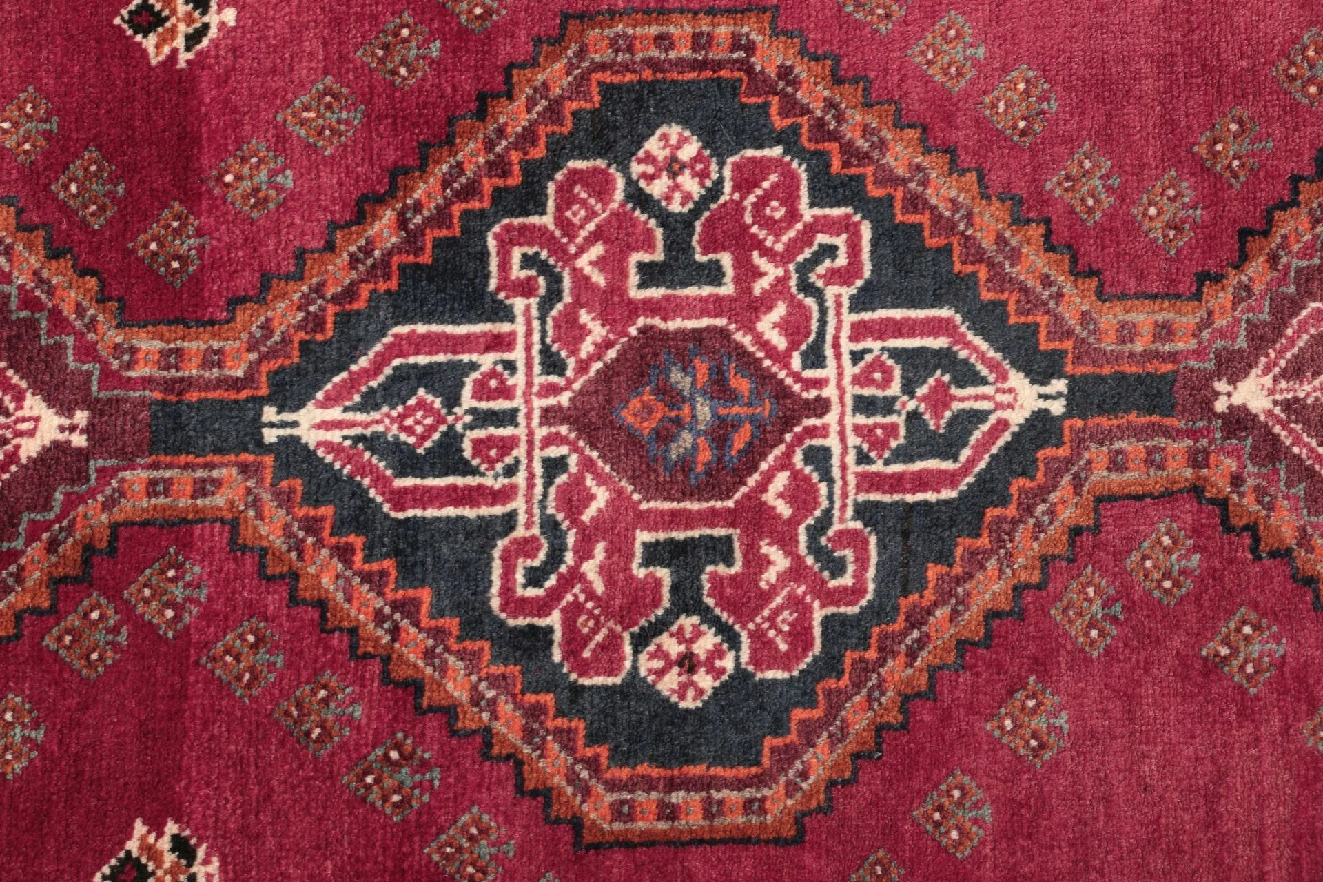 Handgeknüpfter Qashqai Perserteppich, 118 × 176 cm, Wolle