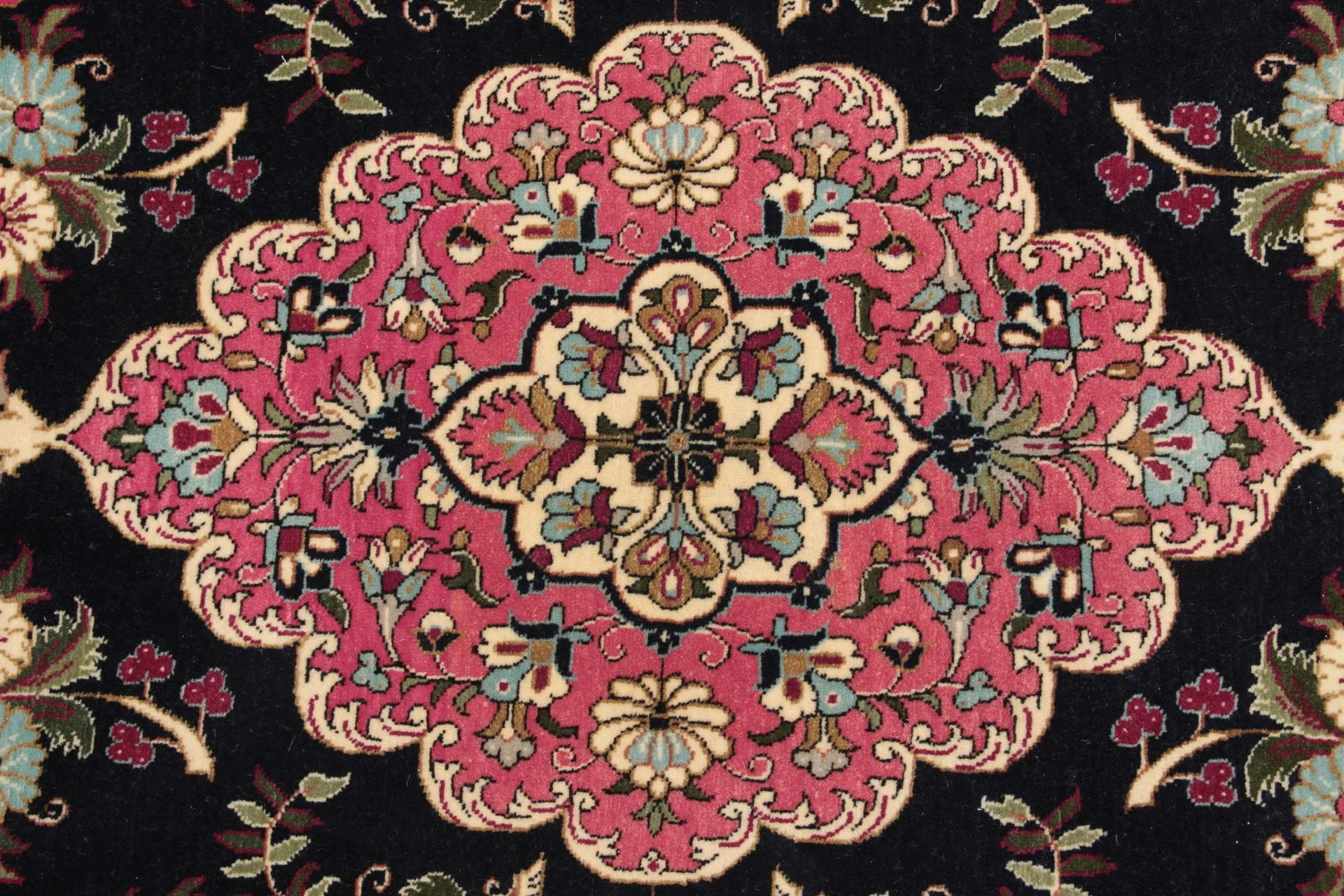 Ghom Perserteppich 81 × 443 cm aus Wolle, handgeknüpft