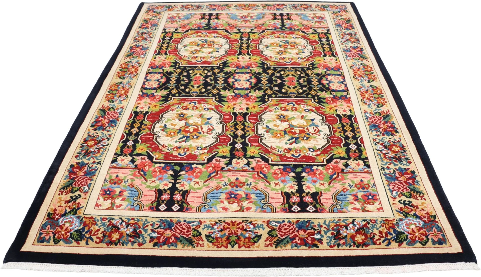 Handgeknüpfter Bakhtiari Perserteppich 158 × 227 cm