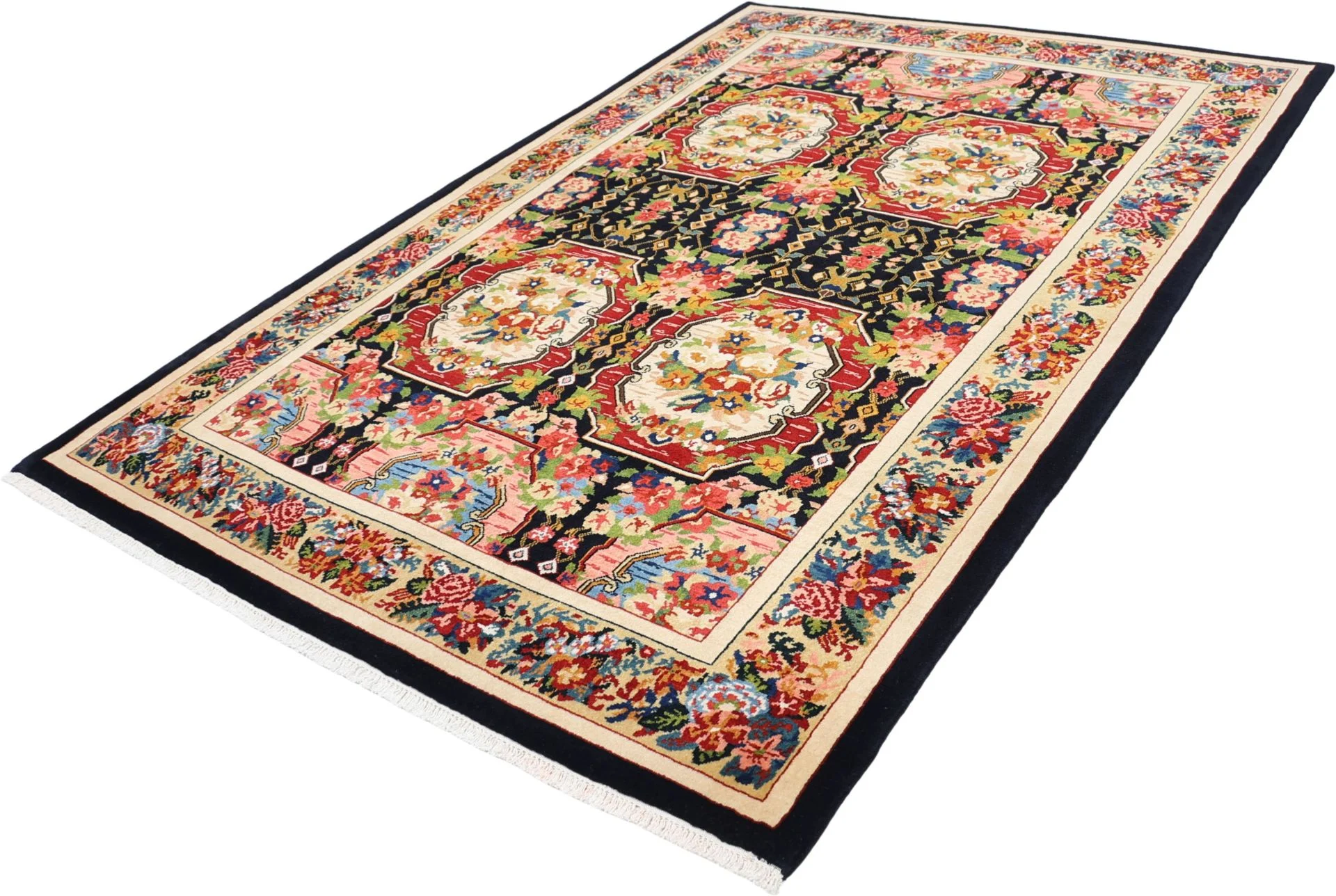 Handgeknüpfter Bakhtiari Perserteppich 158 × 227 cm